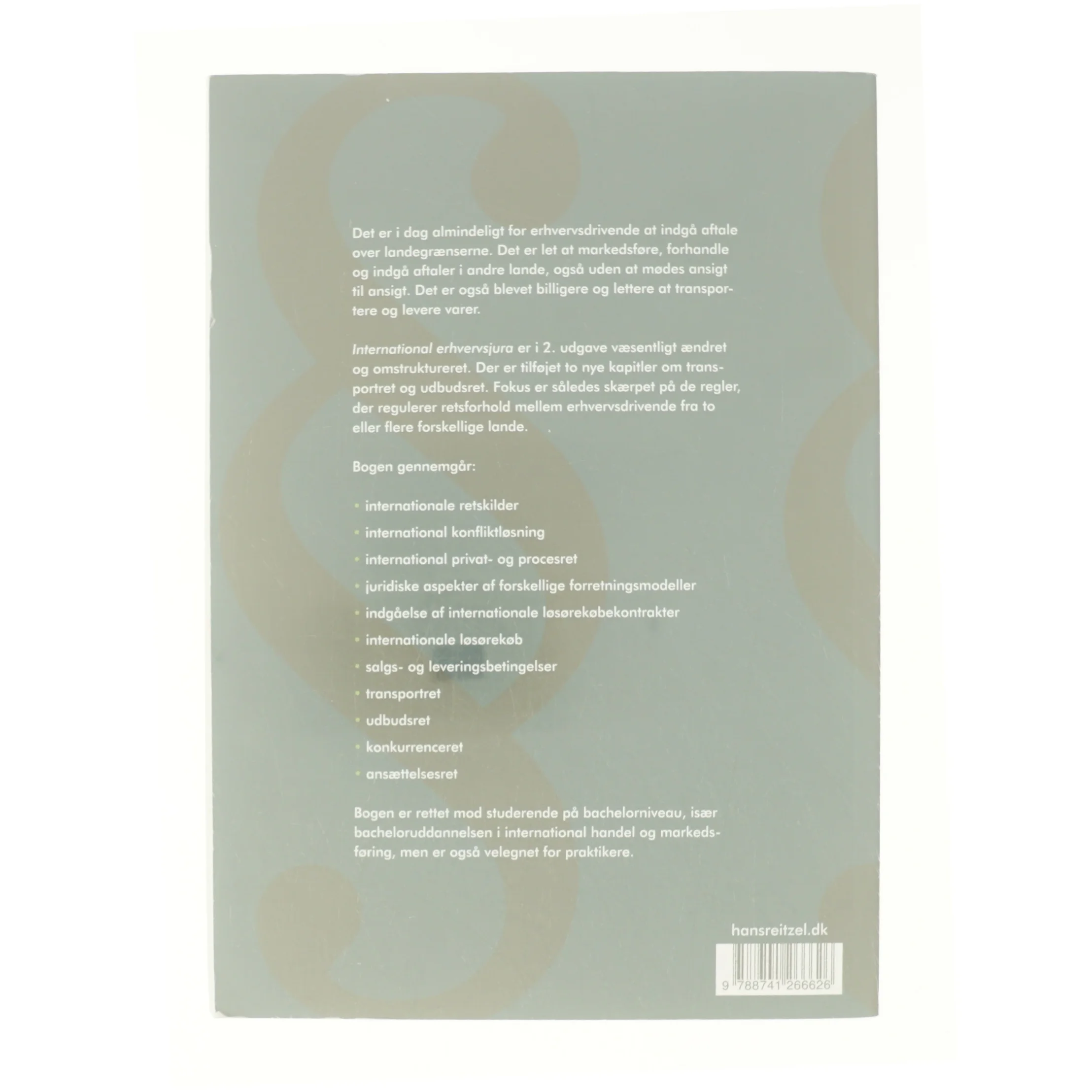 International erhvervsjura (Bog)