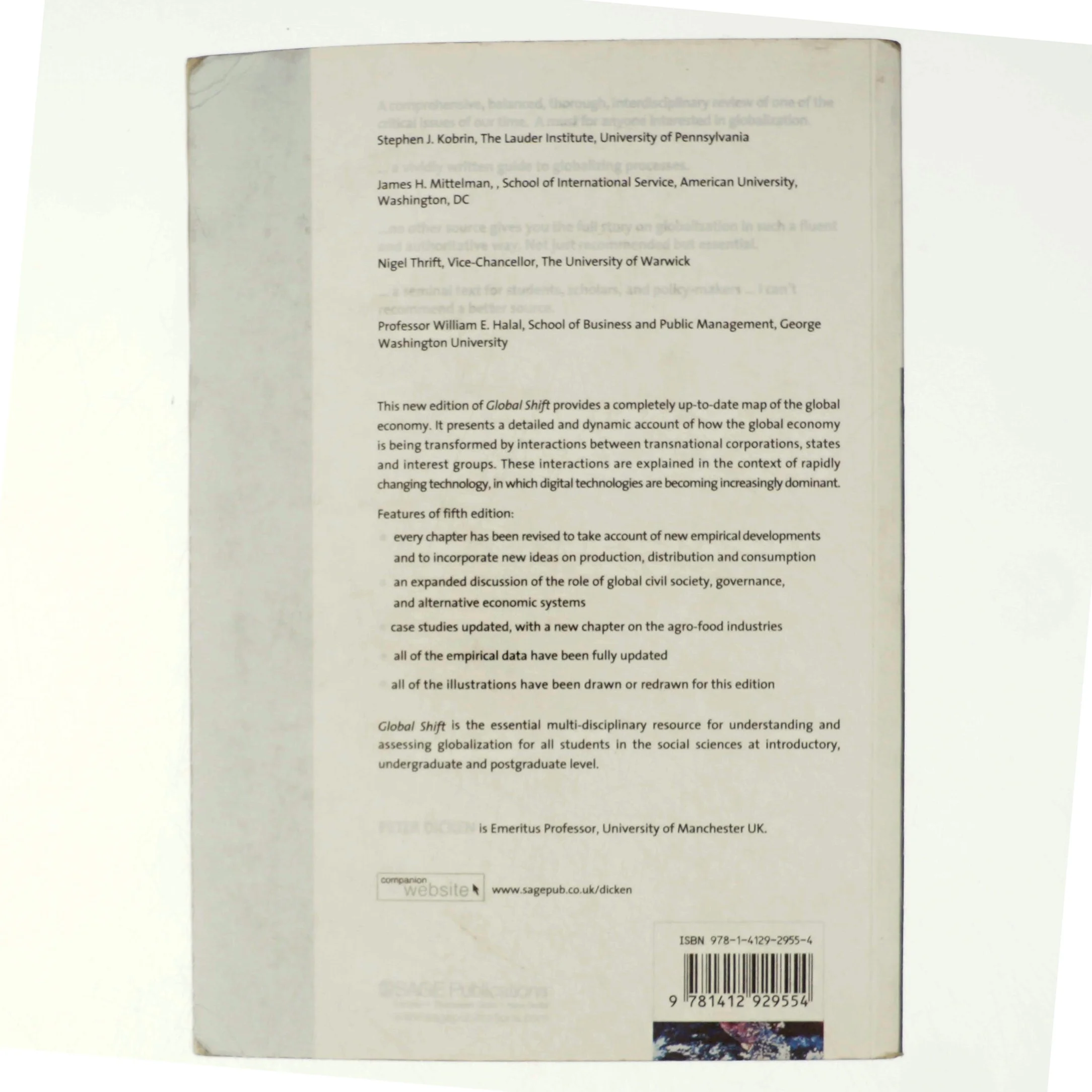 Global shift : mapping the changing contours of the world economy af Peter Dicken (Bog)