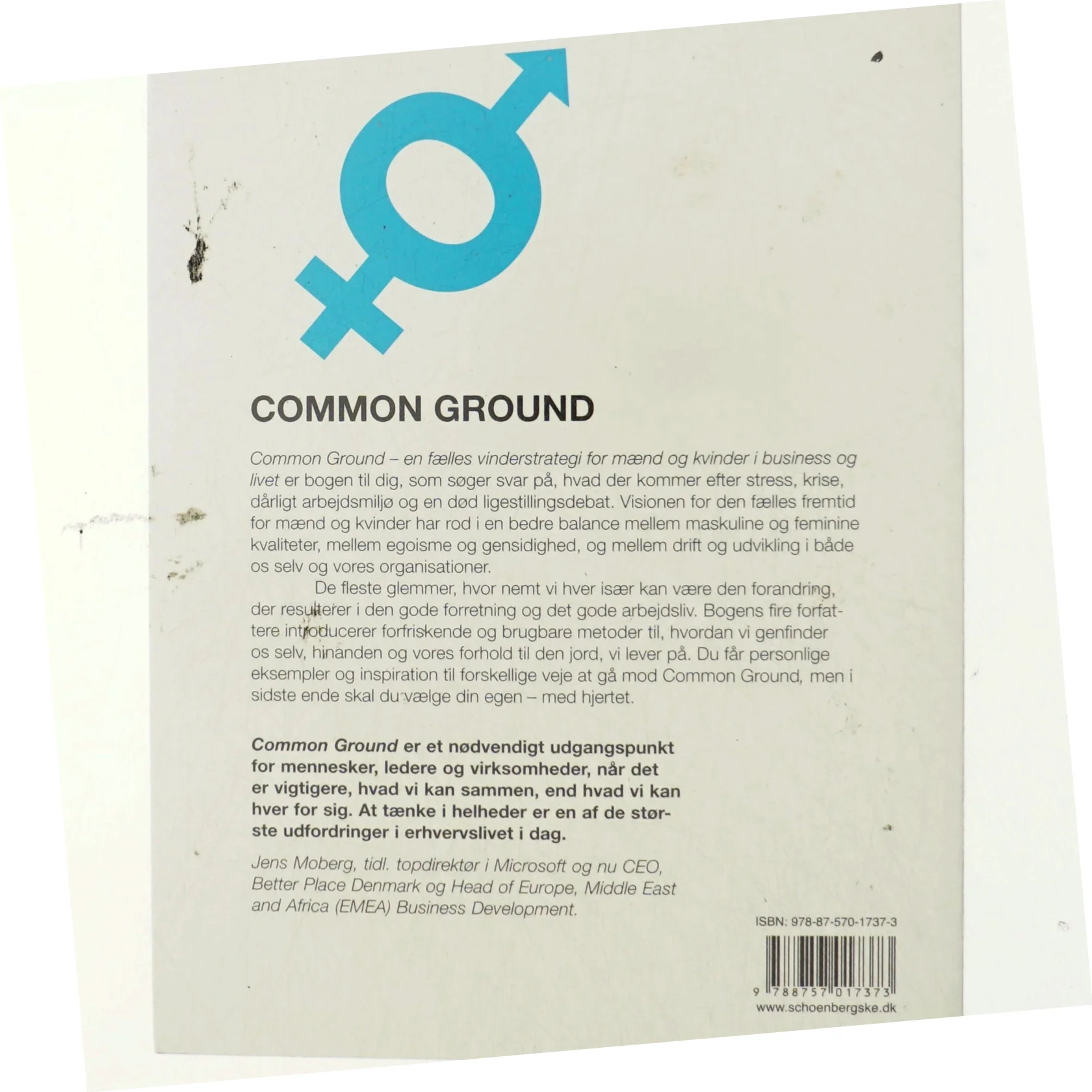 Common ground : common ground - en fælles vinderstrategi for mænd og kvinder i business og livet af Sascha Amarasinha (Bog)