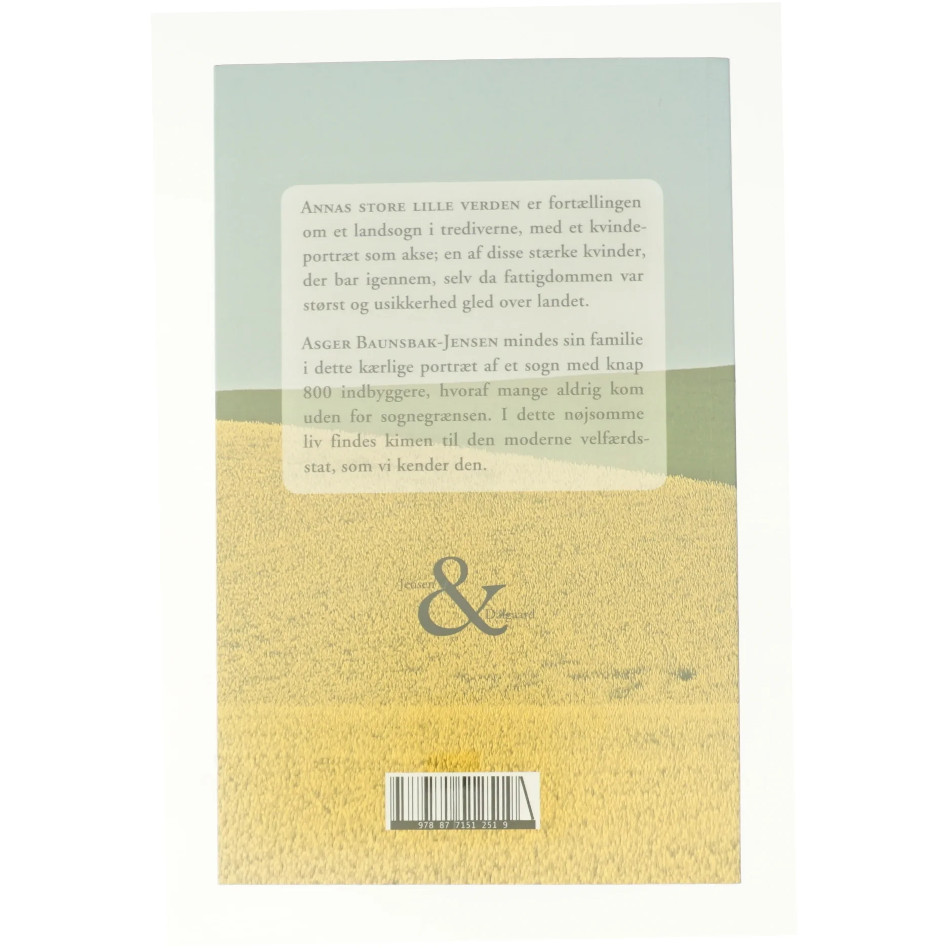 Annas store lille verden af Asger Baunsbak-Jensen (Bog)