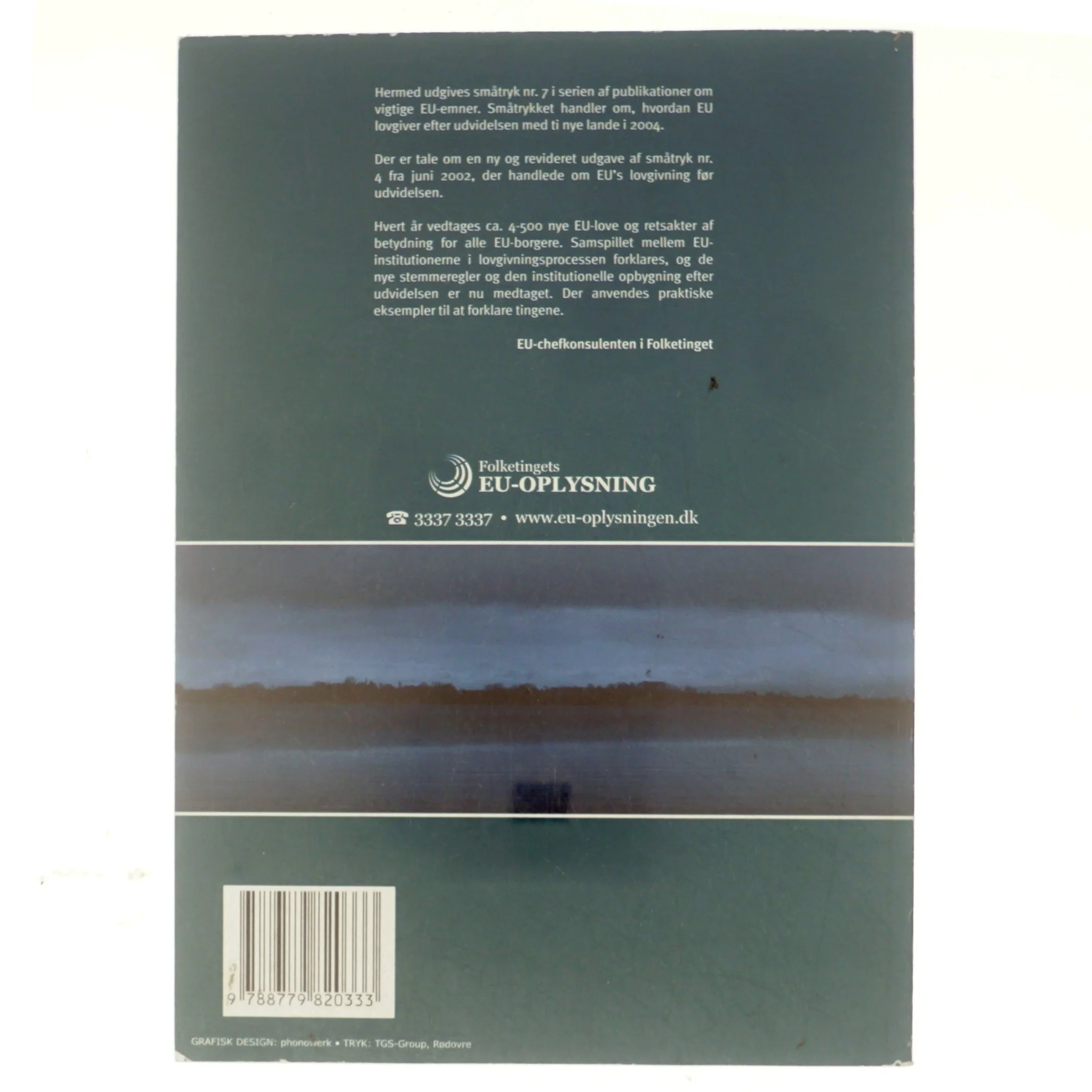 Sådan lovgiver EU - efter udvidelsen med 10 nye lande (Bog)