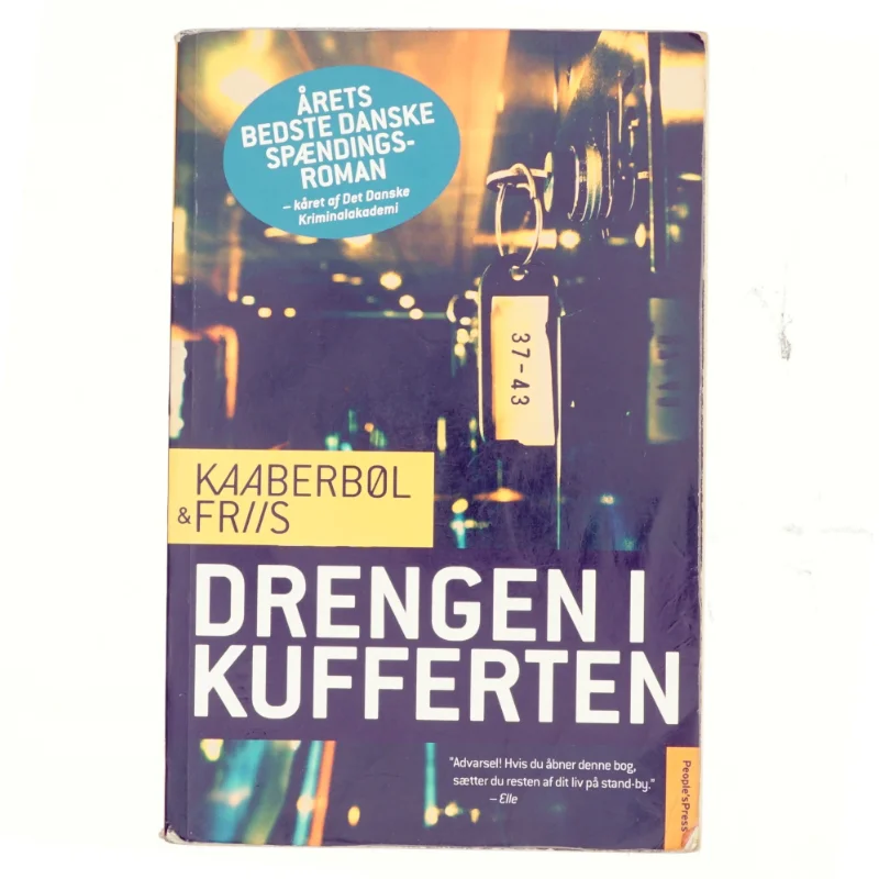 Drengen i kufferten : kriminalroman af Lene Kaaberbøl (Bog)