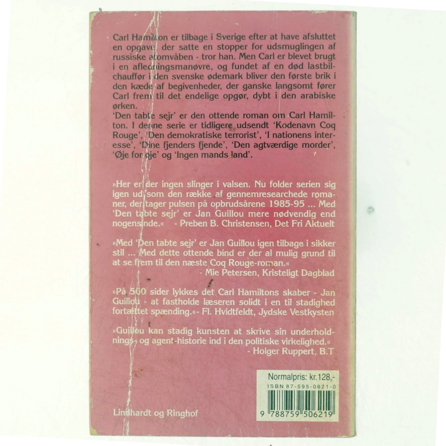 Den tabte sejr af Jan Guillou (Bog)