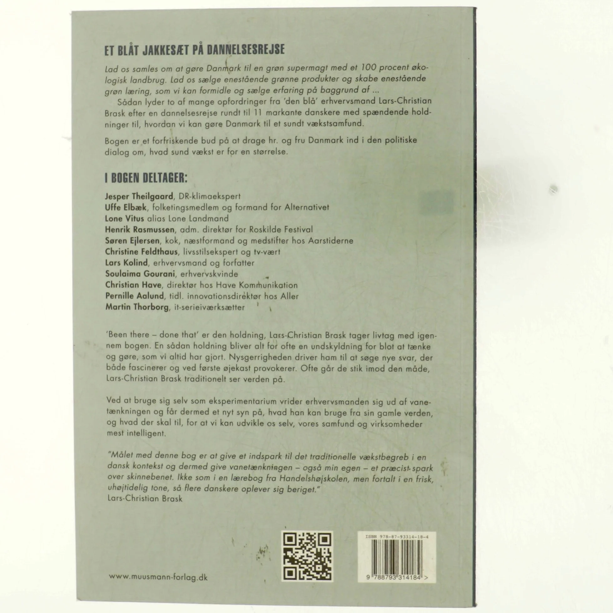 Vilje til forandring af Lars-Christian Brask (Bog)