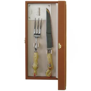 Kniv og gaffel sæt, Haddad Jezzine Traditional Cutlery fra Haddad (str. 35 x 15 x 6 cm)