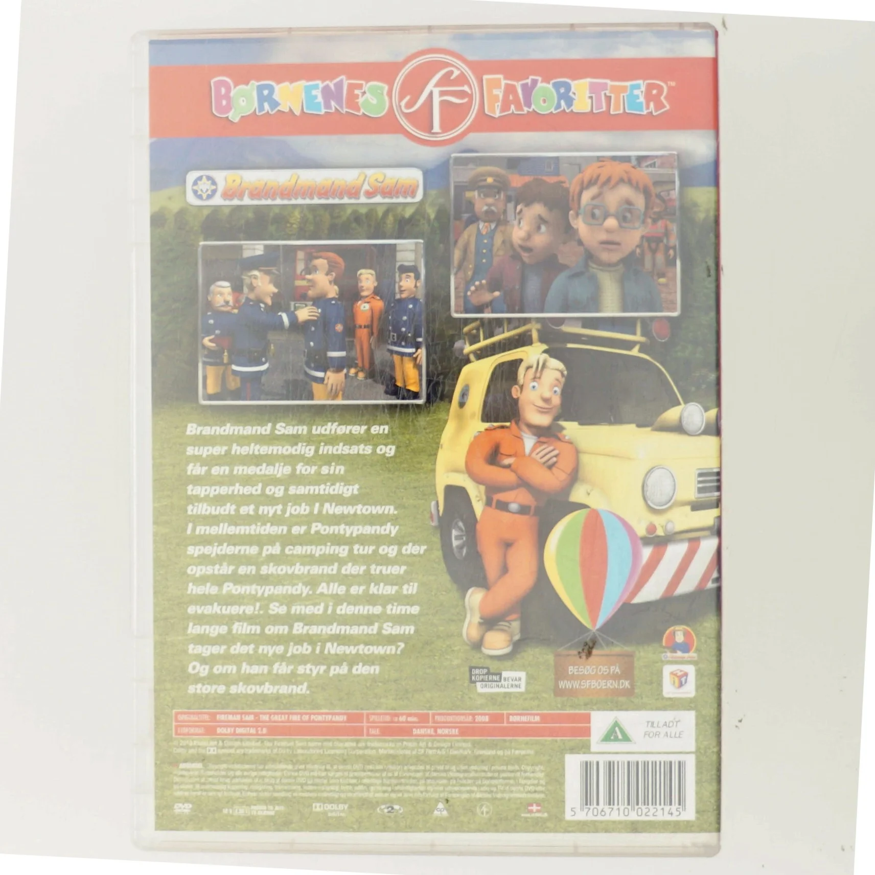 Brandmand Sam: Den store skovbrand med Brandmand Sam (DVD)