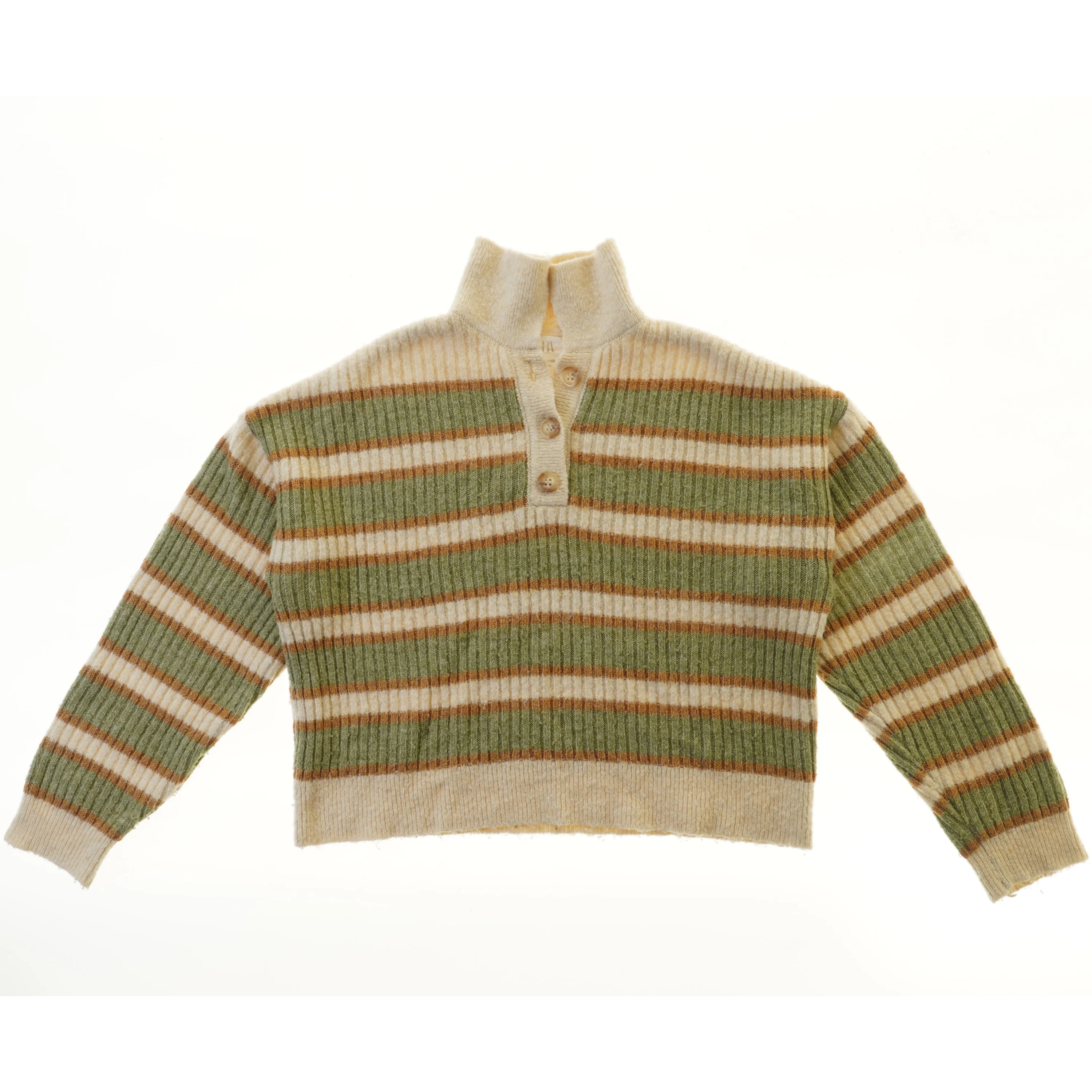 Strikket trøje med striber fra Zara (str. 152)