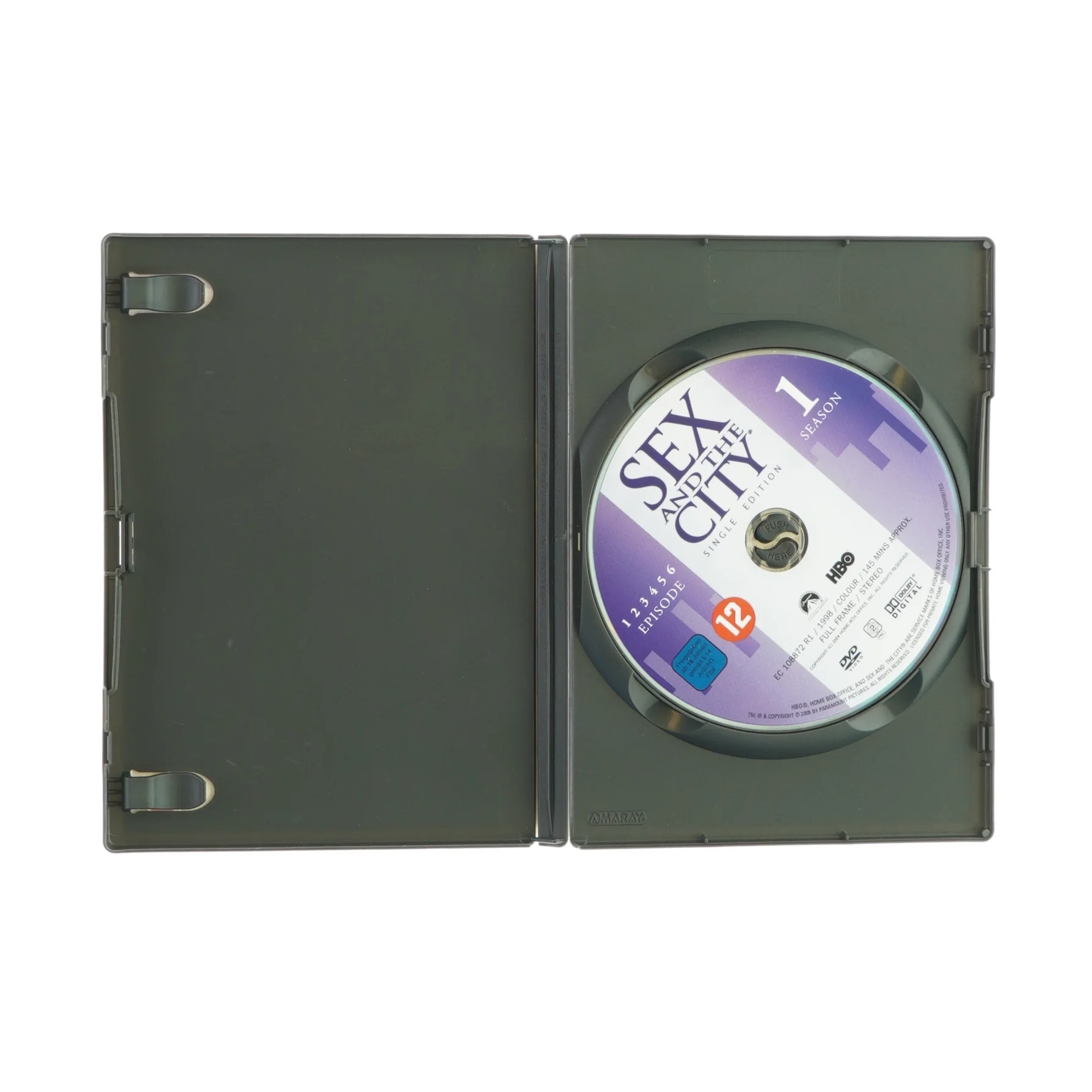 Sex and the city, sæson 1, episode 1, 2, 3, 4, 5 og 6 (DVD)