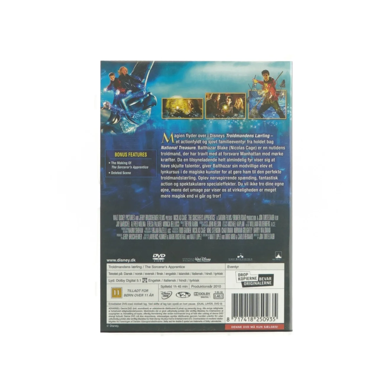 Troldmandens lærling (DVD)