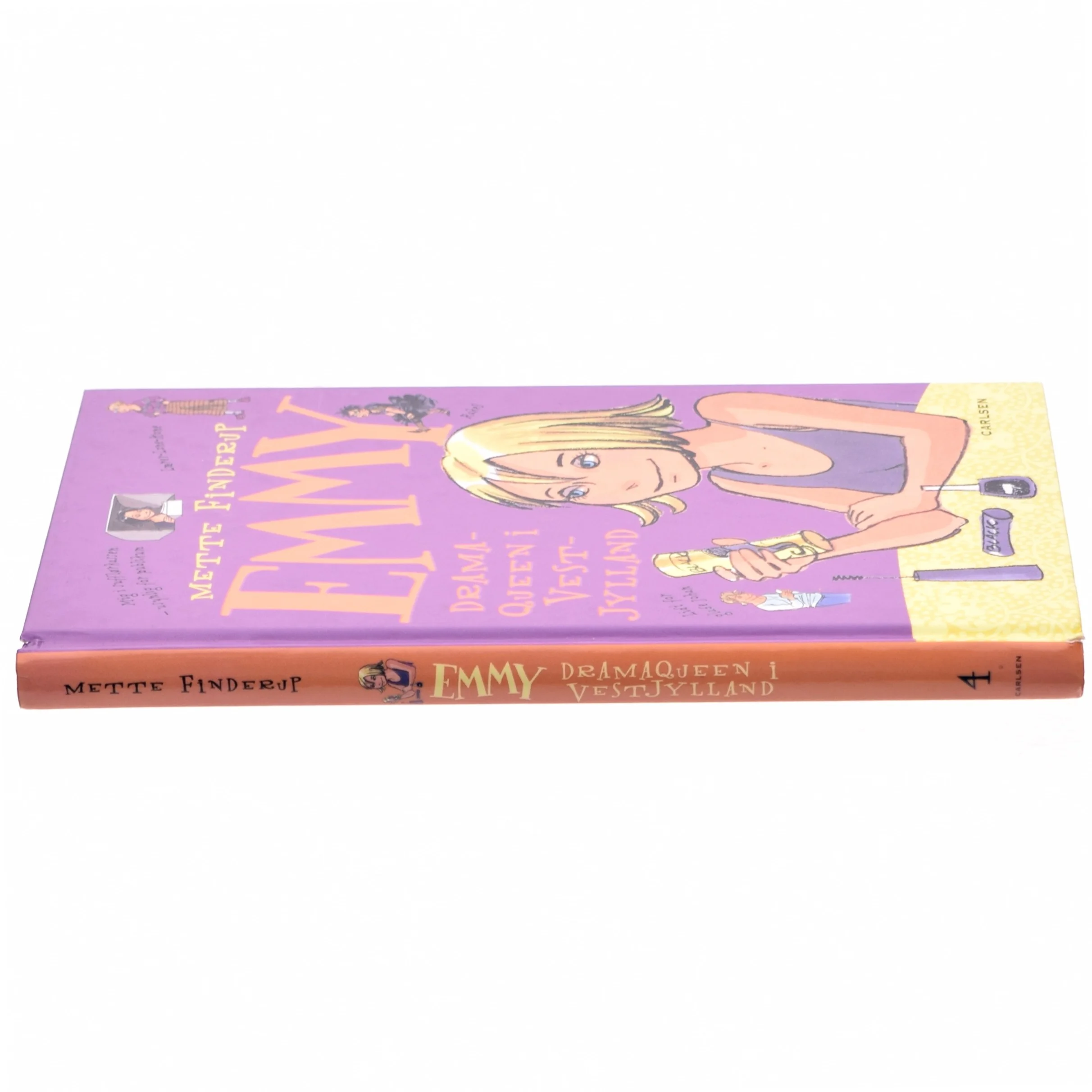 NY Emmy - dramaqueen i Vestjylland af Mette Finderup (Bog)
