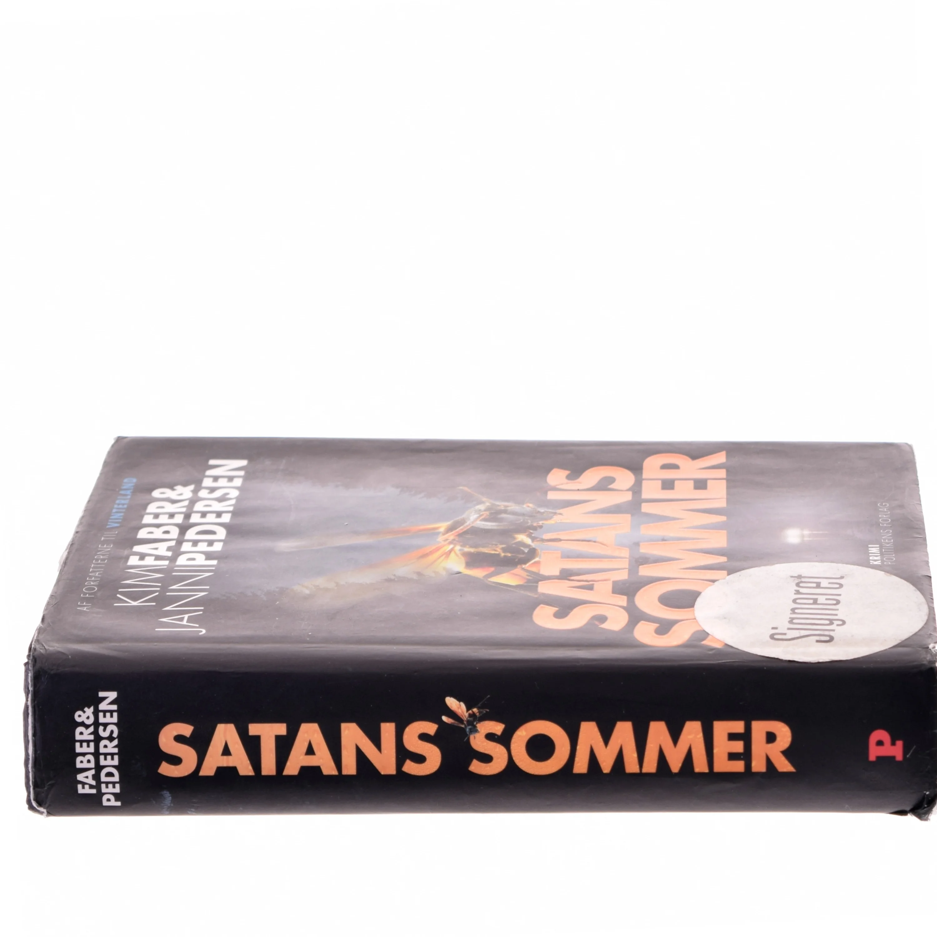SIGNERET Satans sommer : krimi af Kim Faber (Bog)