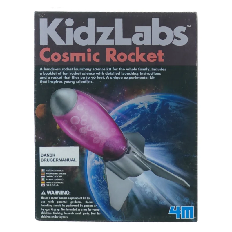 NY Cosmic Rocket fra Kidzlabs (str. 22 x 16 cm)