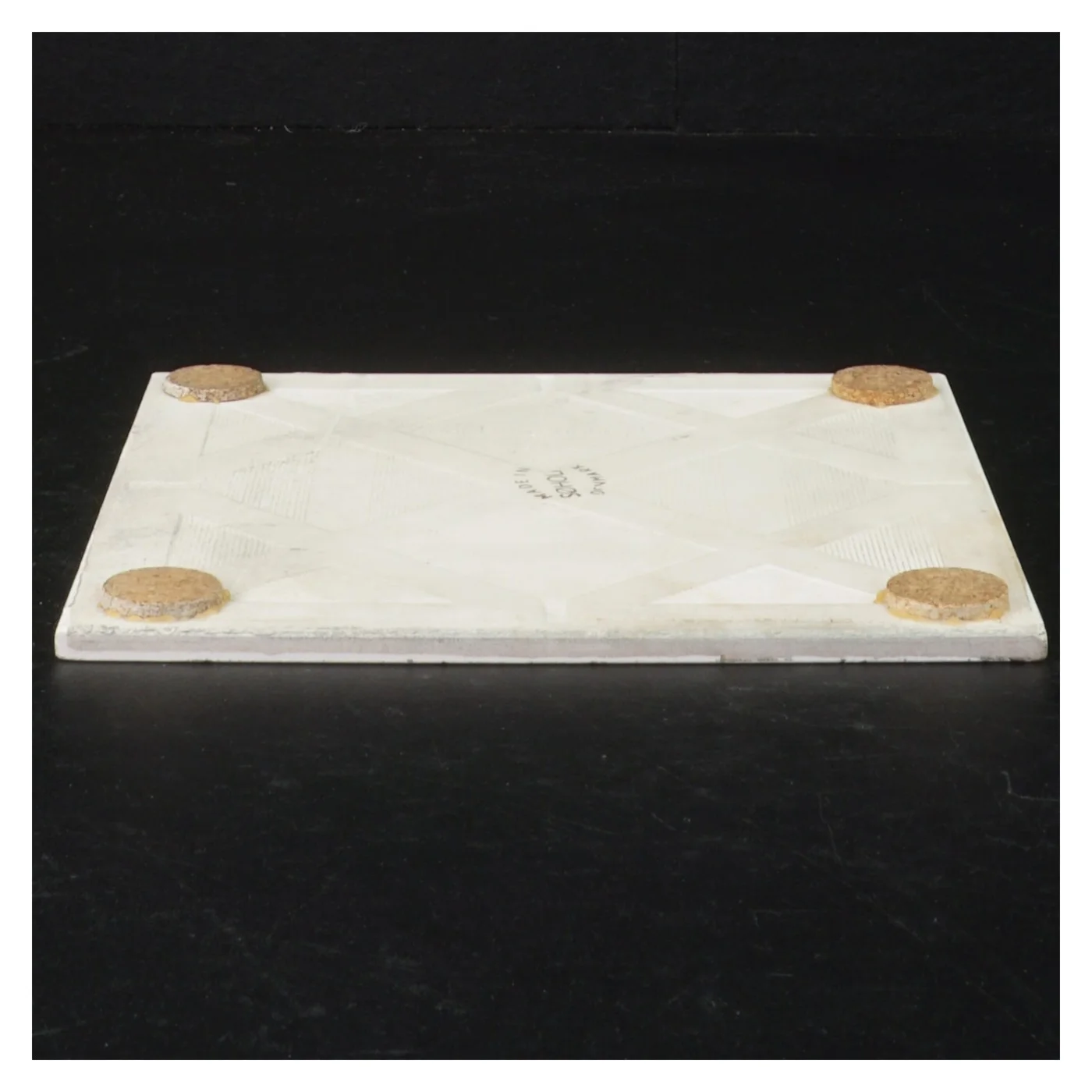 Søholm bordskåner flise kakkel klinke i porcelæn (str. 15 x 15 cm)