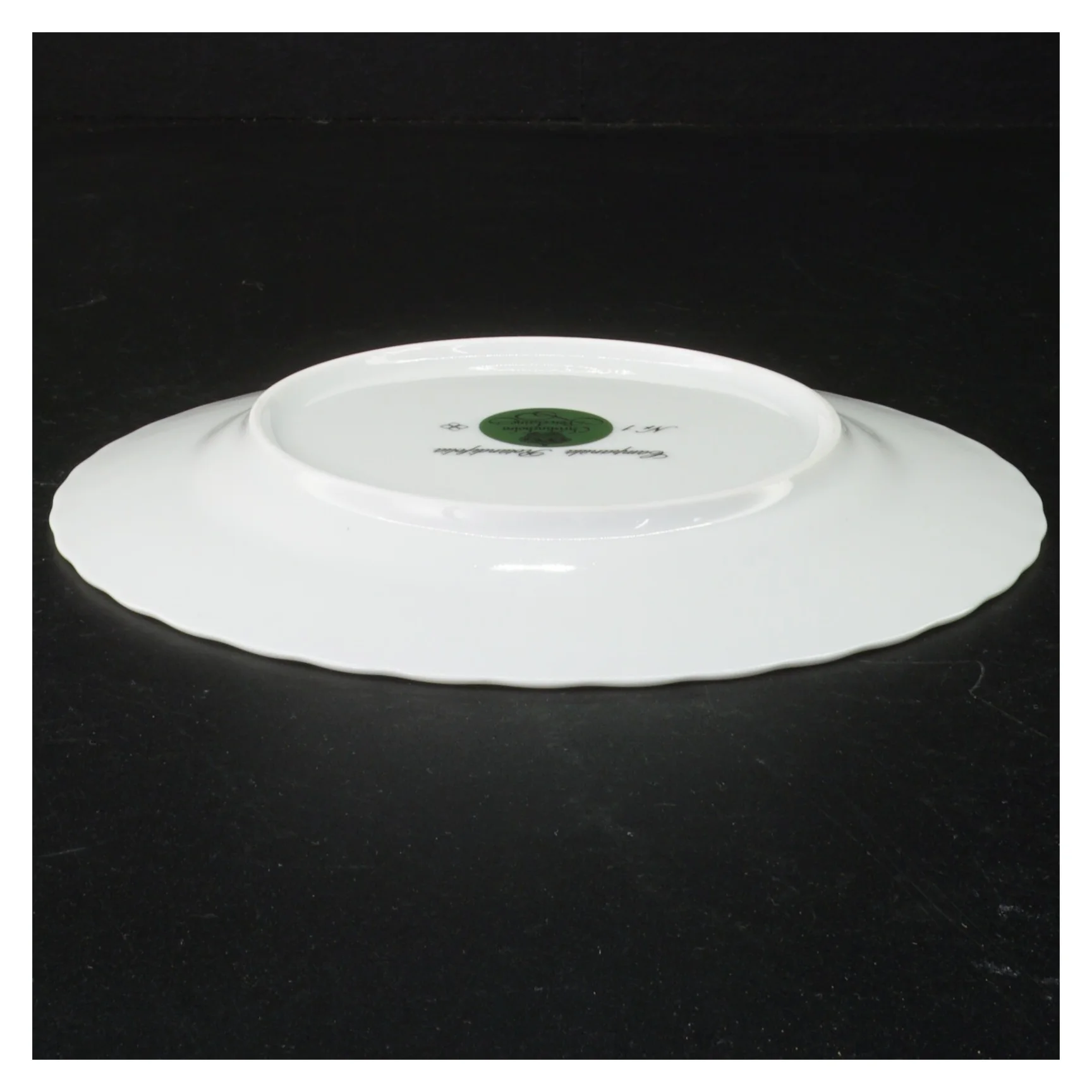 Tallerkener (6 stk) fra Christineholm Porcelaine (str. Ø 19,5 cm)