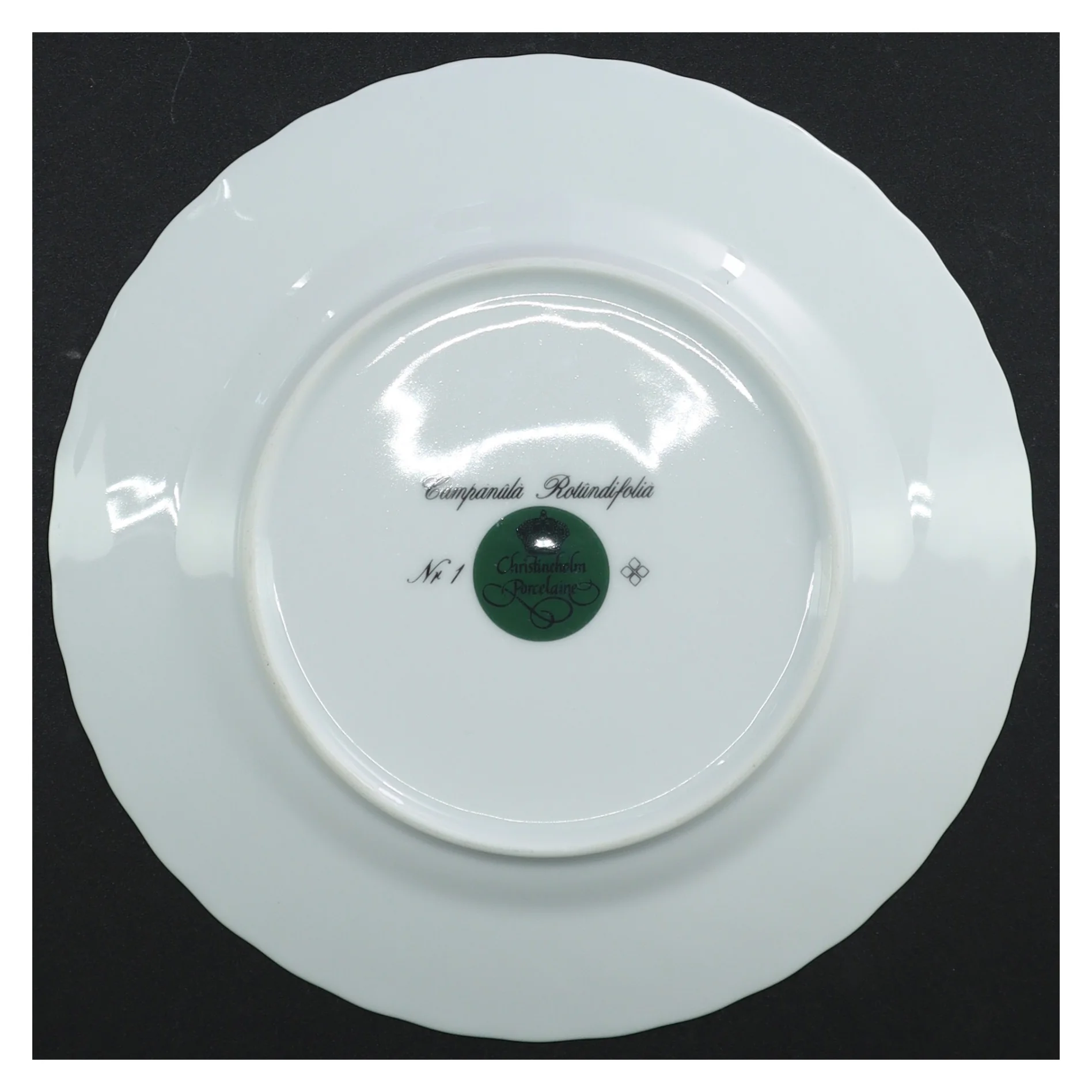 Tallerkener (6 stk) fra Christineholm Porcelaine (str. Ø 19,5 cm)