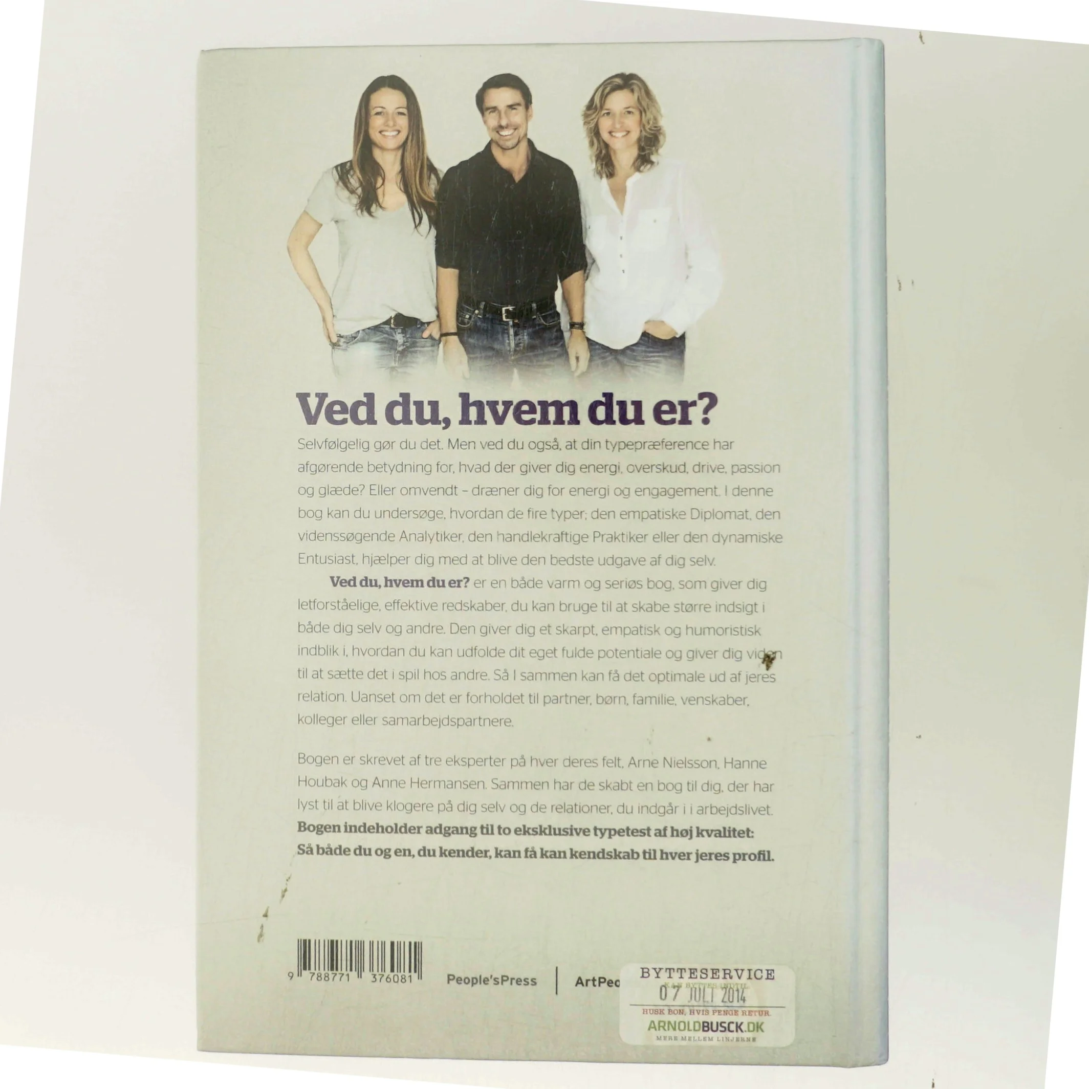 Ved du, hvem du er? af Arne Nielsson (Bog)