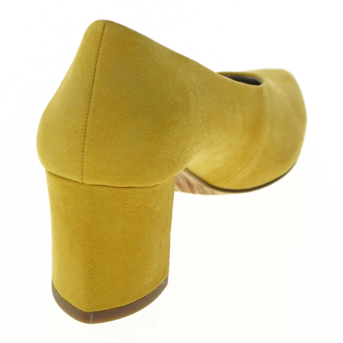 Gule høje hæle i størrelse 38 fra Marco Tozzi (str. 38 )