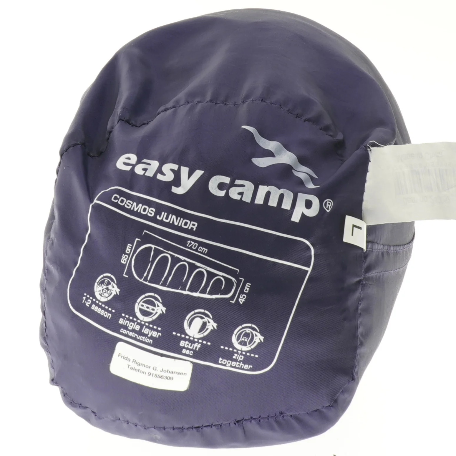 Easy Camp Cosmos Junior sovepose fra Easy Camp (str. 65x170x45 cm)
