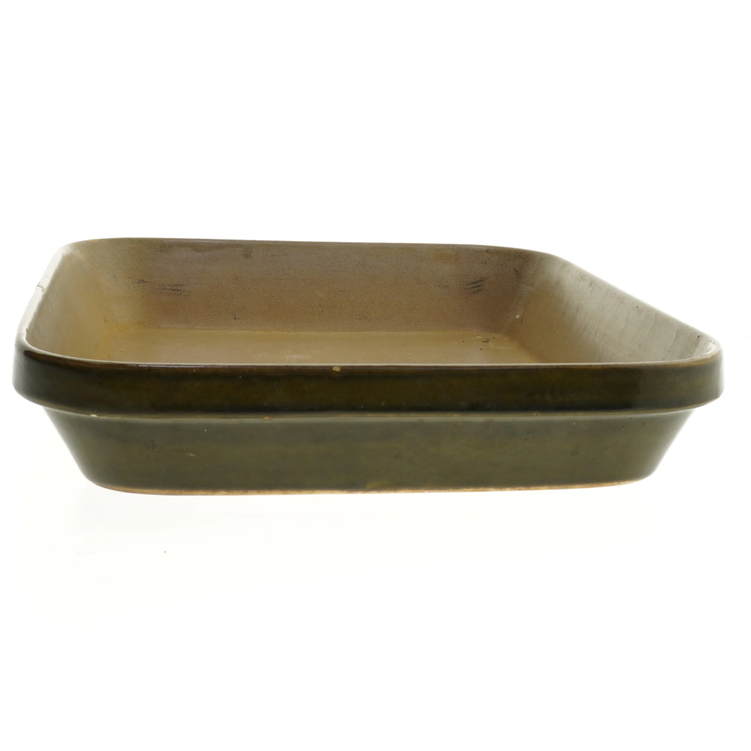 Emaljeret bagefad (str. 36x29 cm)