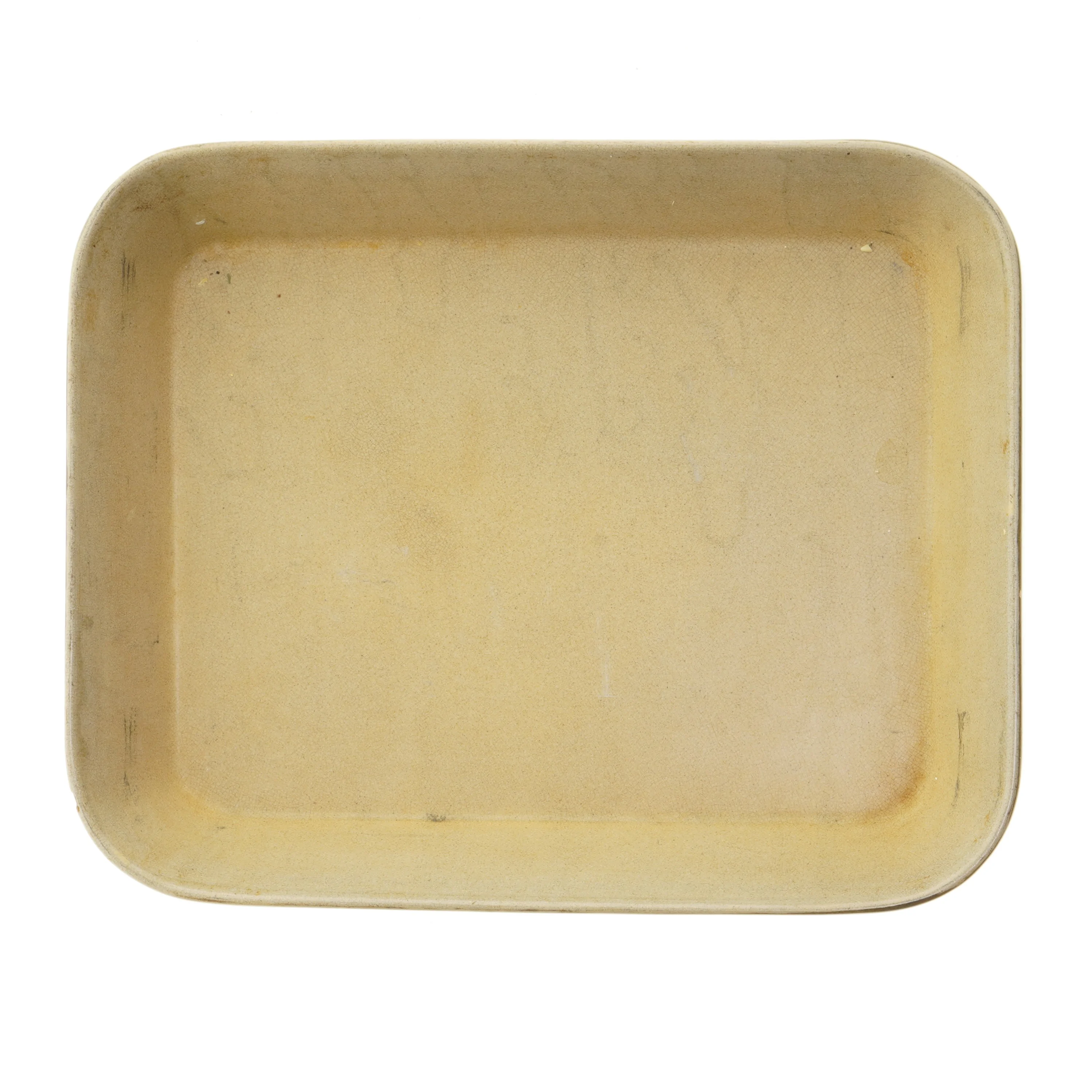 Emaljeret bagefad (str. 36x29 cm)