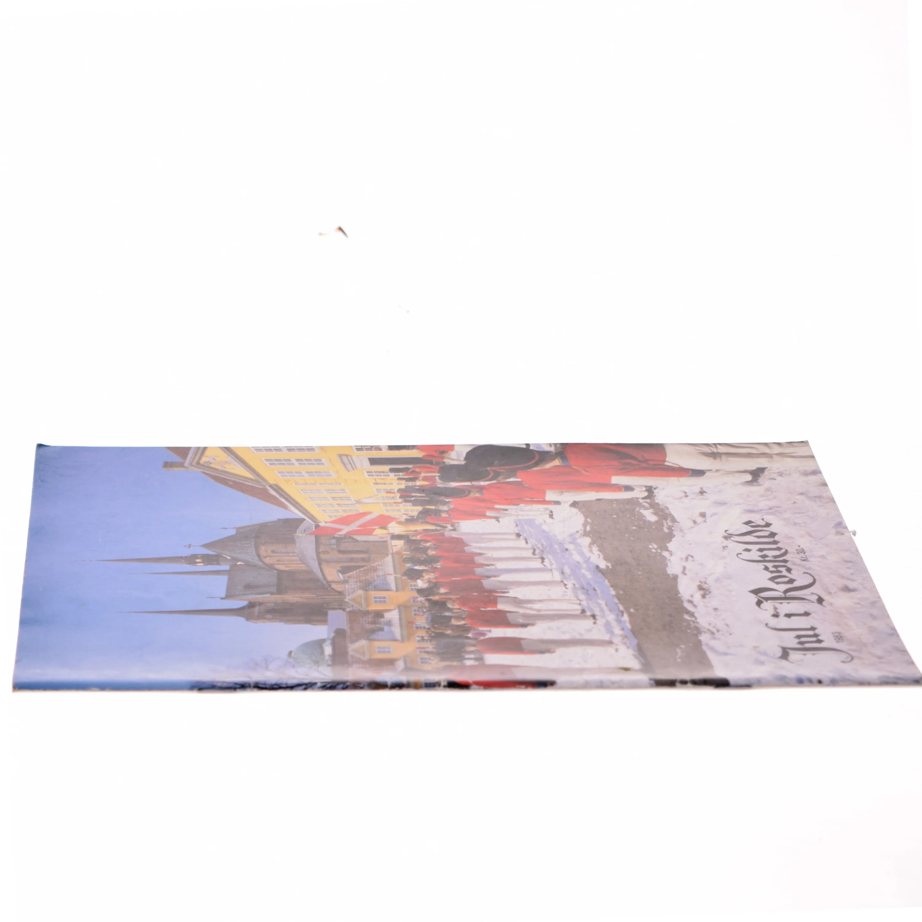 Reklameplakat og julekort fra Roskilde Sparekasse