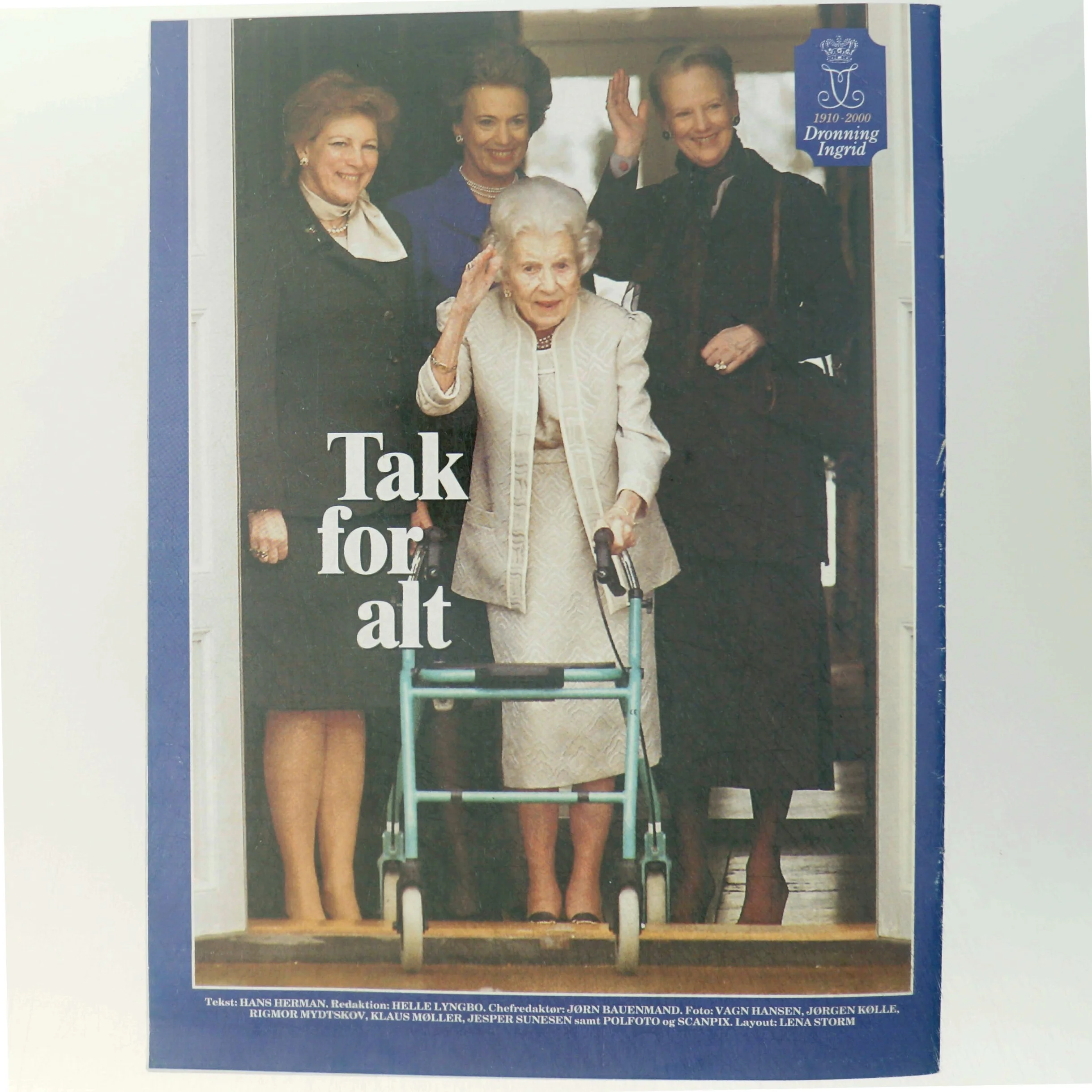 Mindeskrift 'Farvel Ingrid' fra Ude og Hjemme