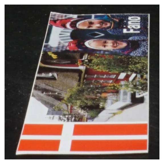 Fanø souvenir klistermærke (str. 16,5x4,5 cm)