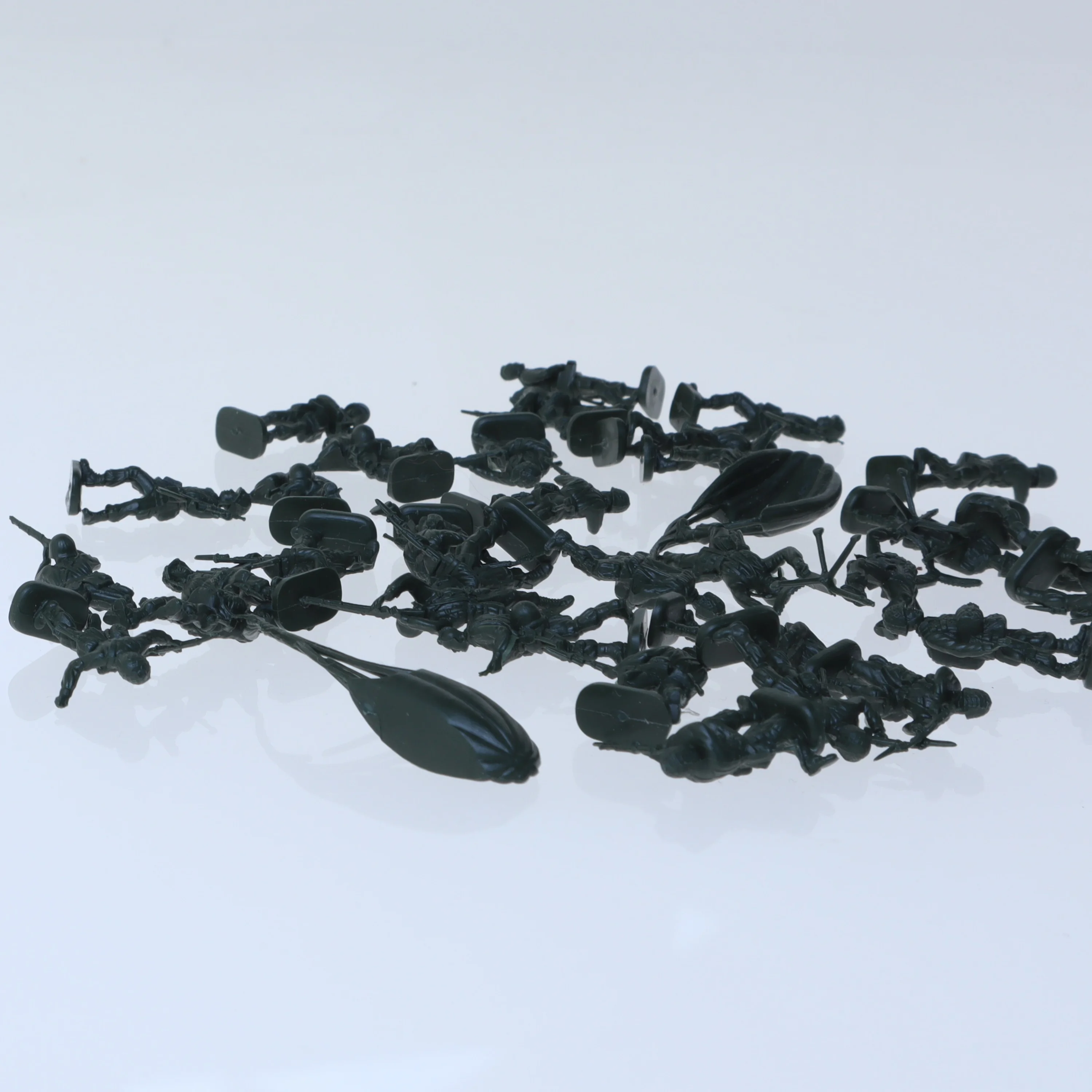 Små militærfigur legetøjssæt (str. 2 cm)