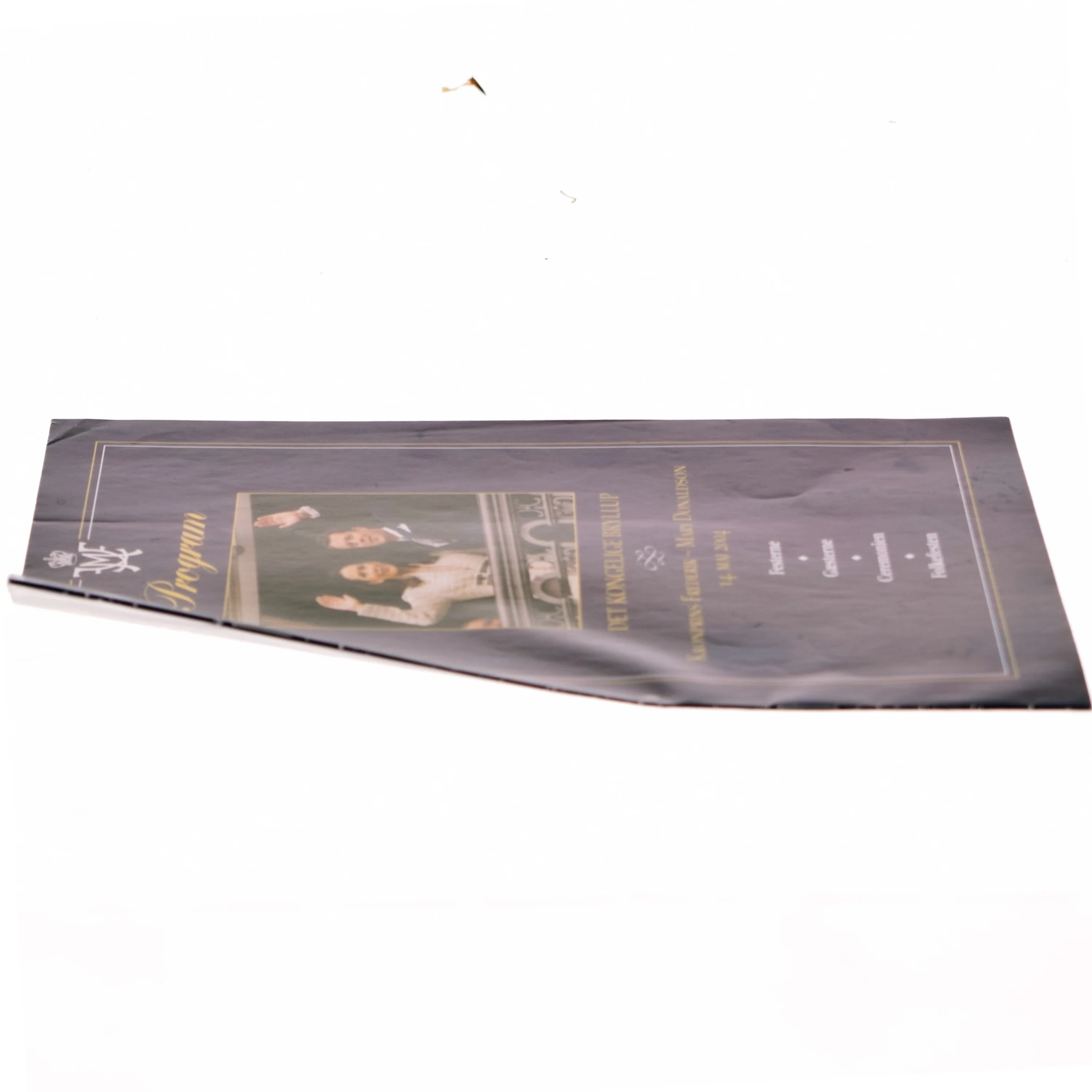 Program til kongeligt bryllup