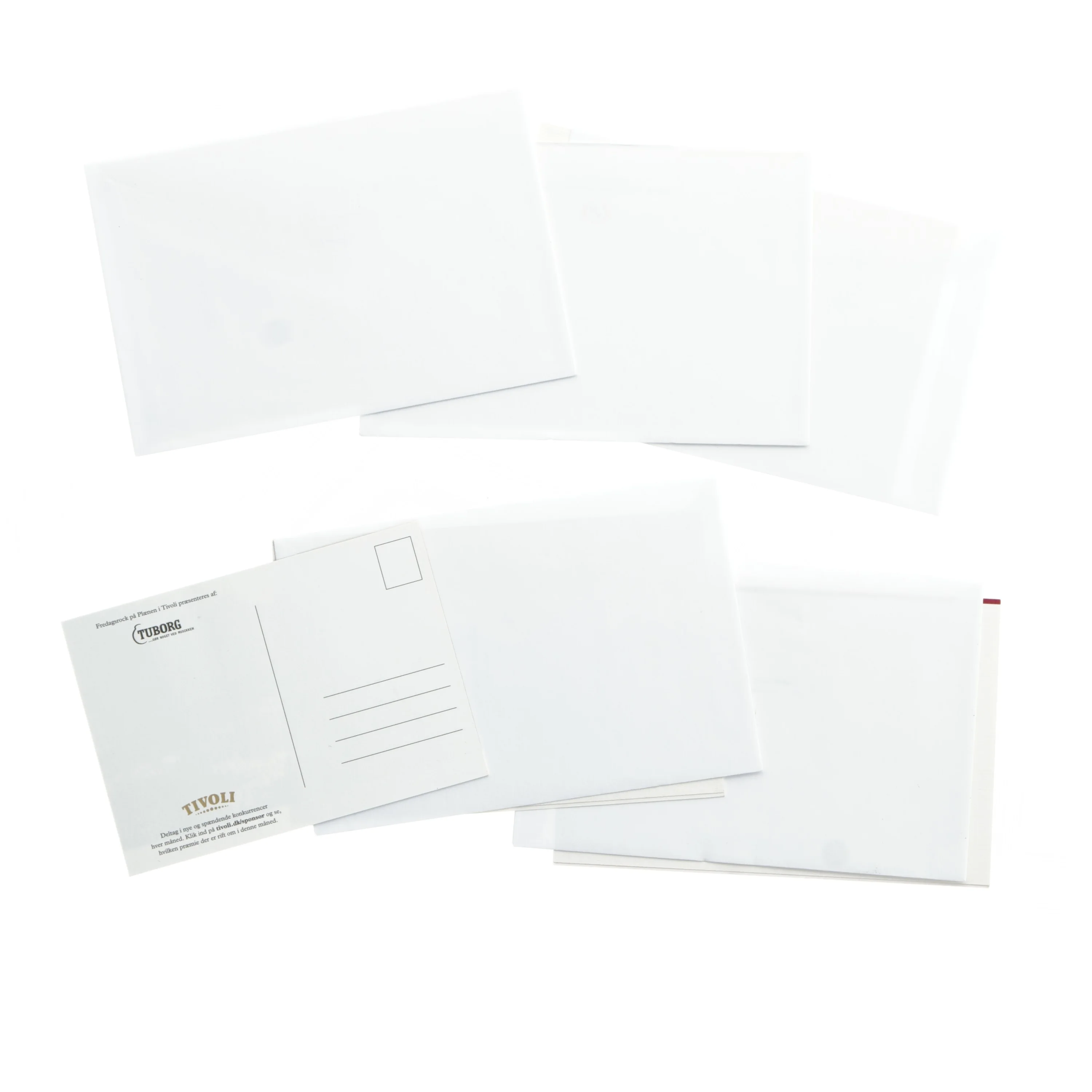 Julekort med kuverter (str. 6 styk)