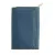 Blå læderpung fra David Jones (str. 14 x 10 cm)