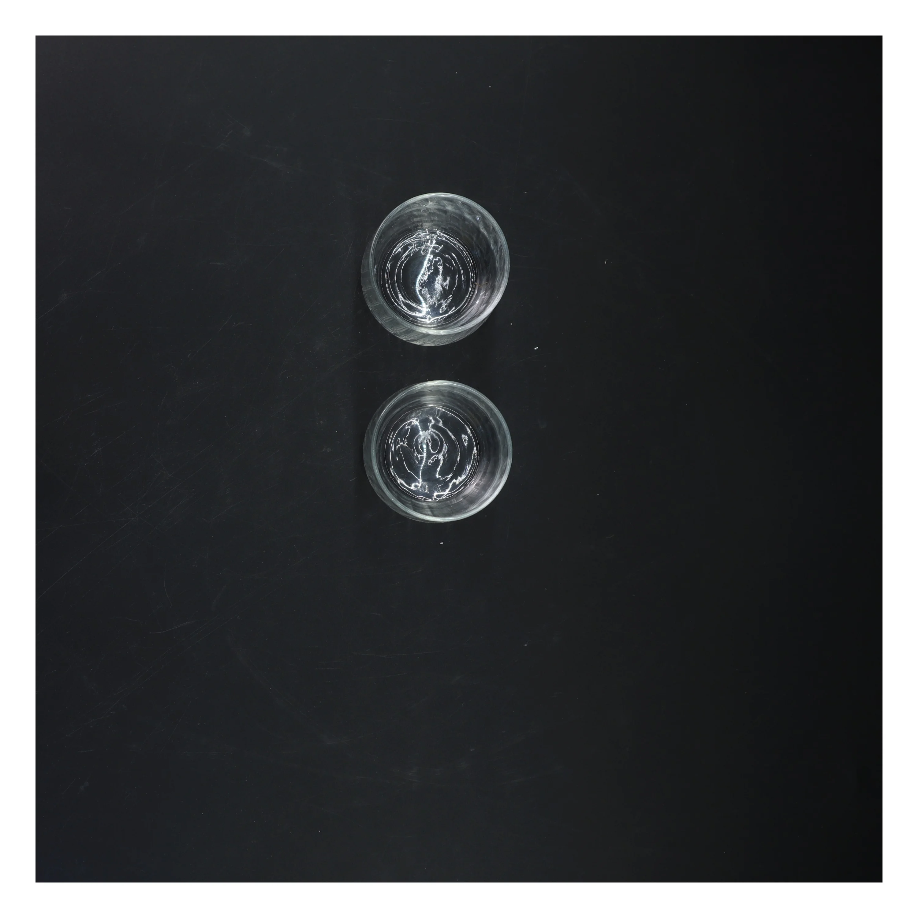 Glas drikkeglas (str. 7 cm. 2 styk)