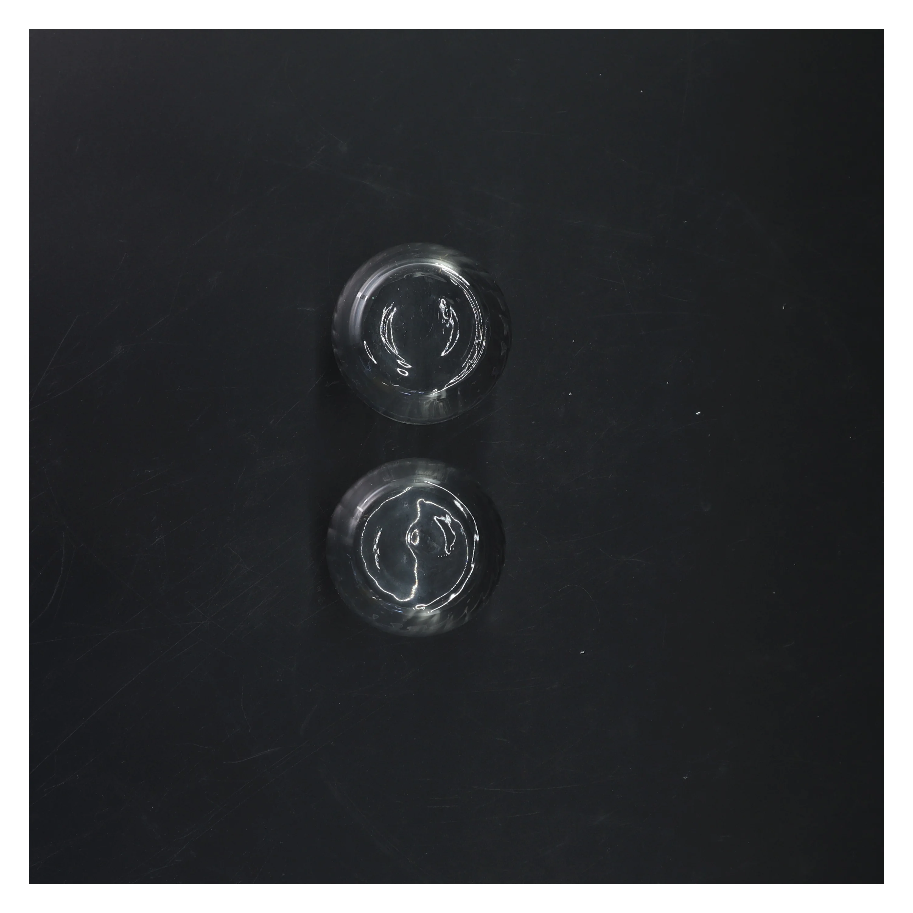 Glas drikkeglas (str. 7 cm. 2 styk)