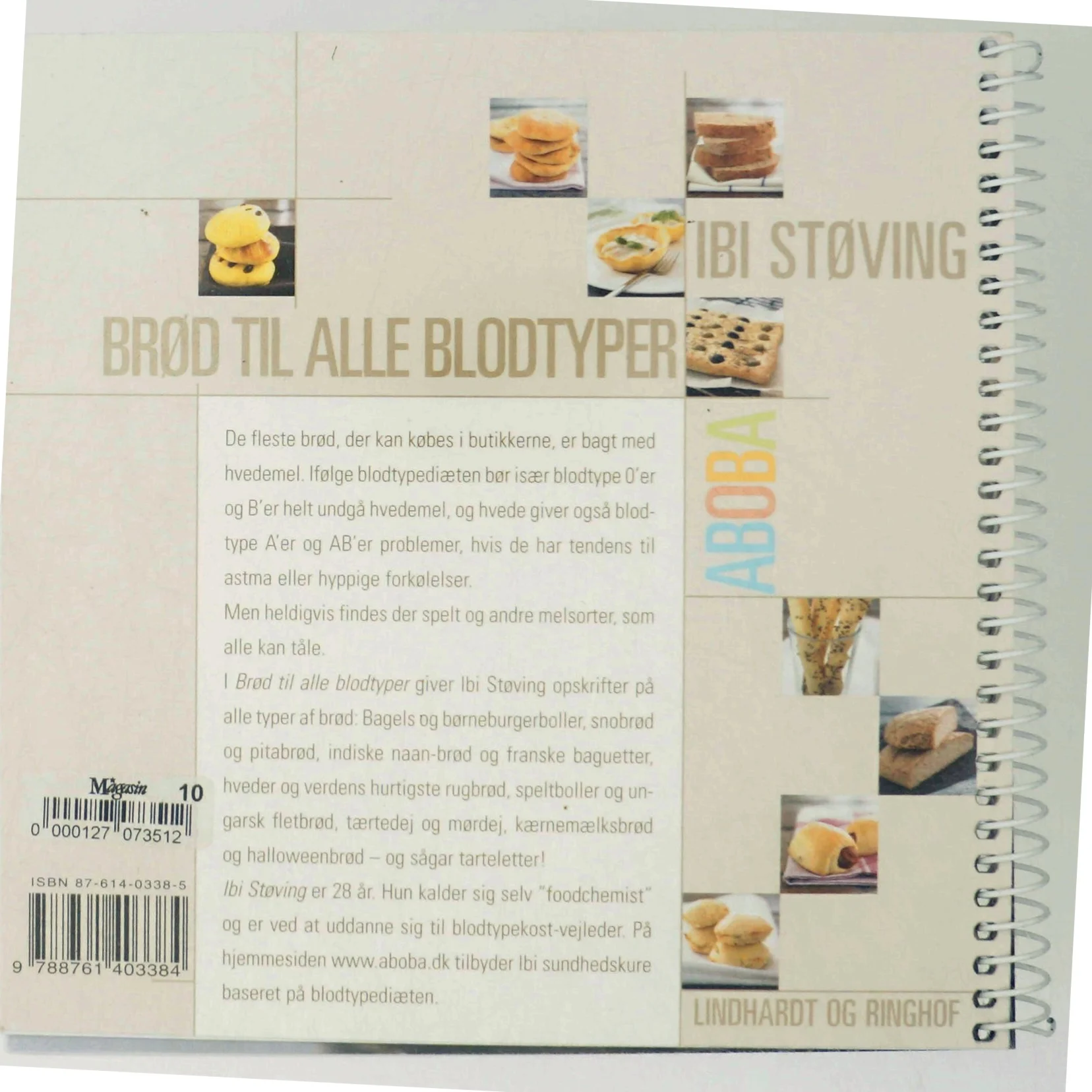 Brød til alle blodtyper af Ibi Støving (Bog)