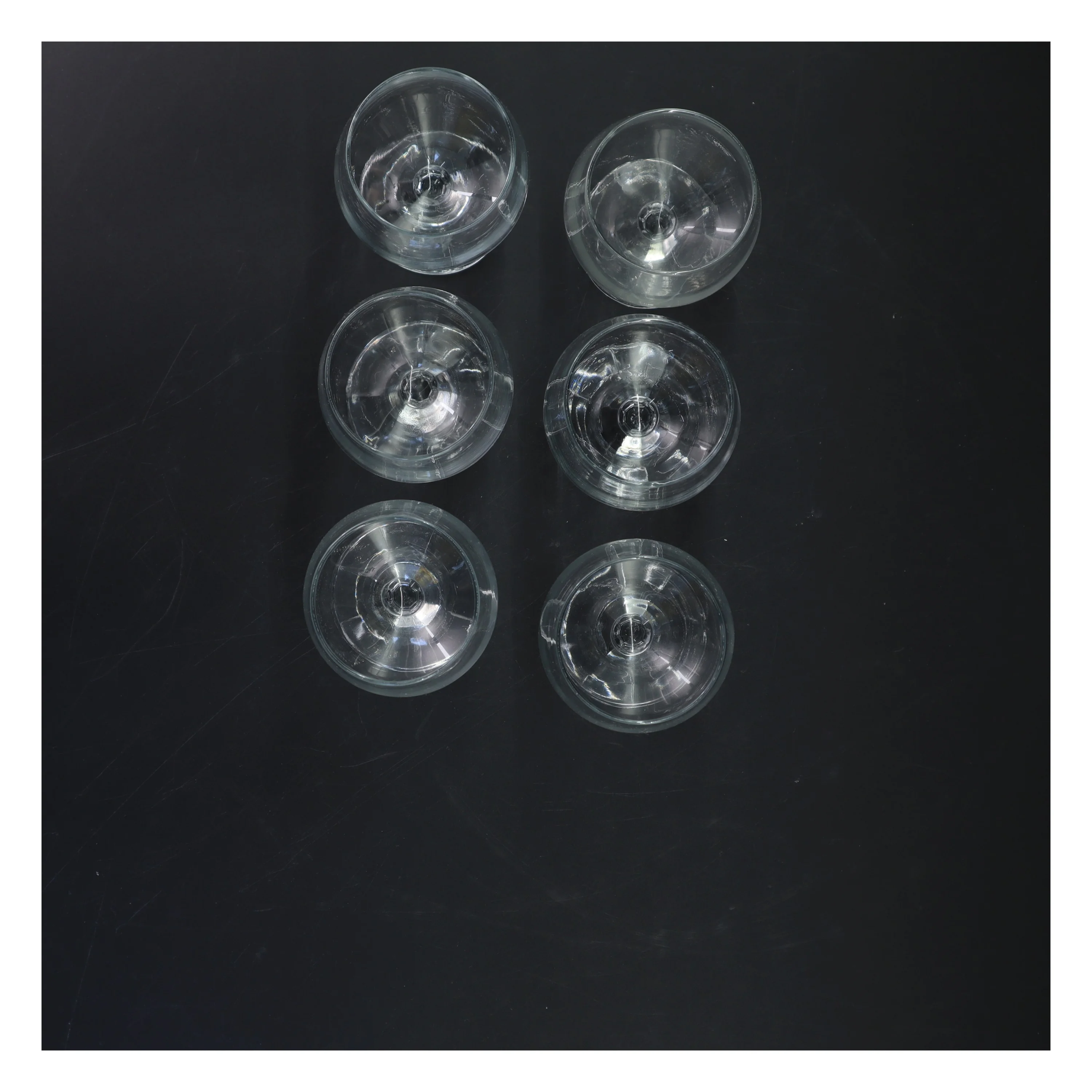 6 vinglas (str. 12,5 cm. 6 styk)