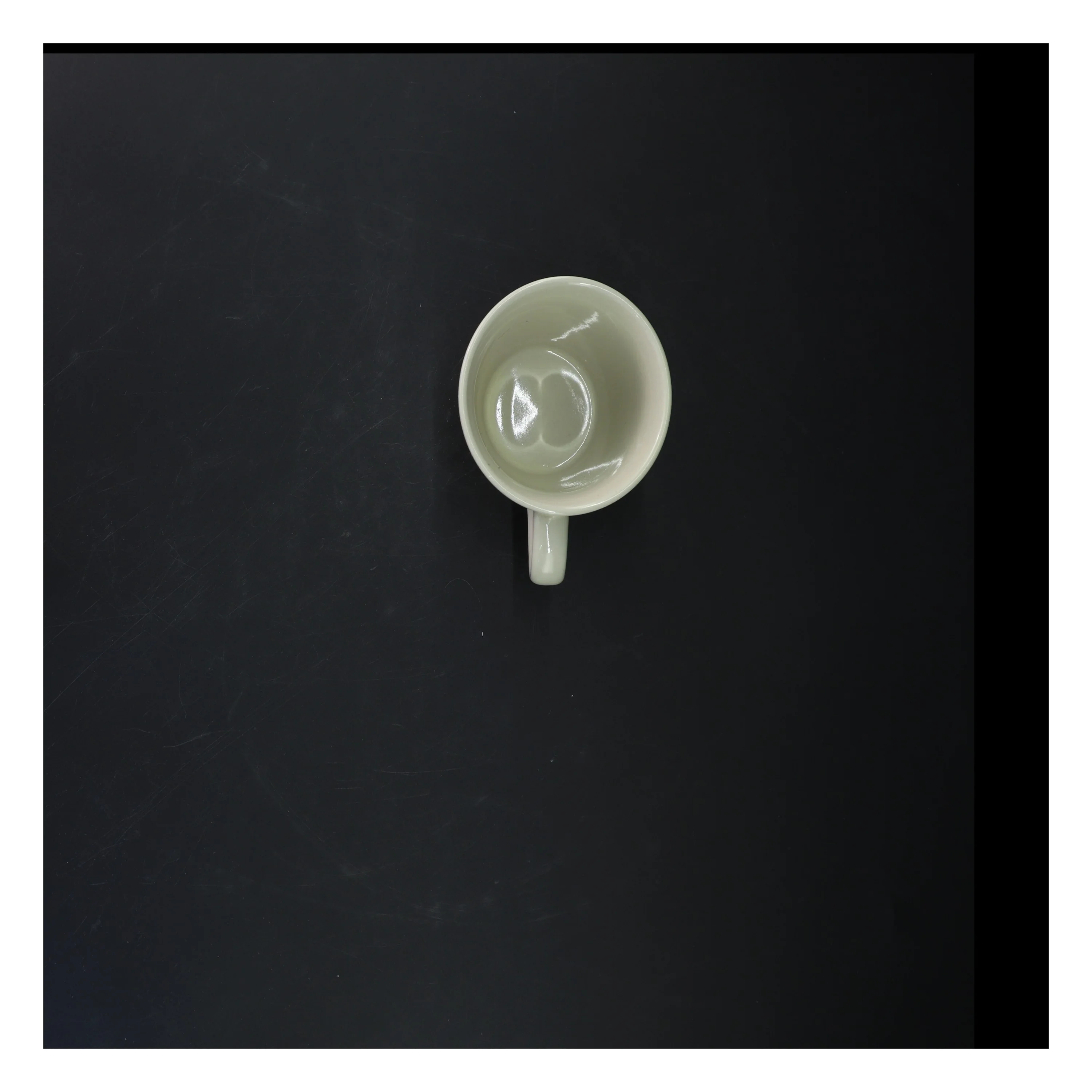 Hvid kaffekop (str. 10 cm)