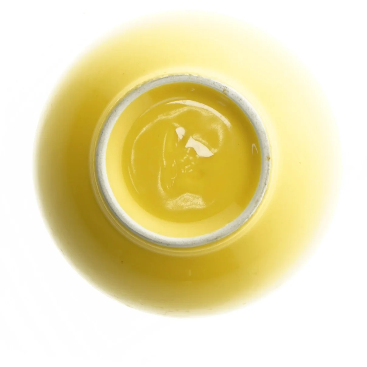 Gul skål (str. Ø 14 cm)