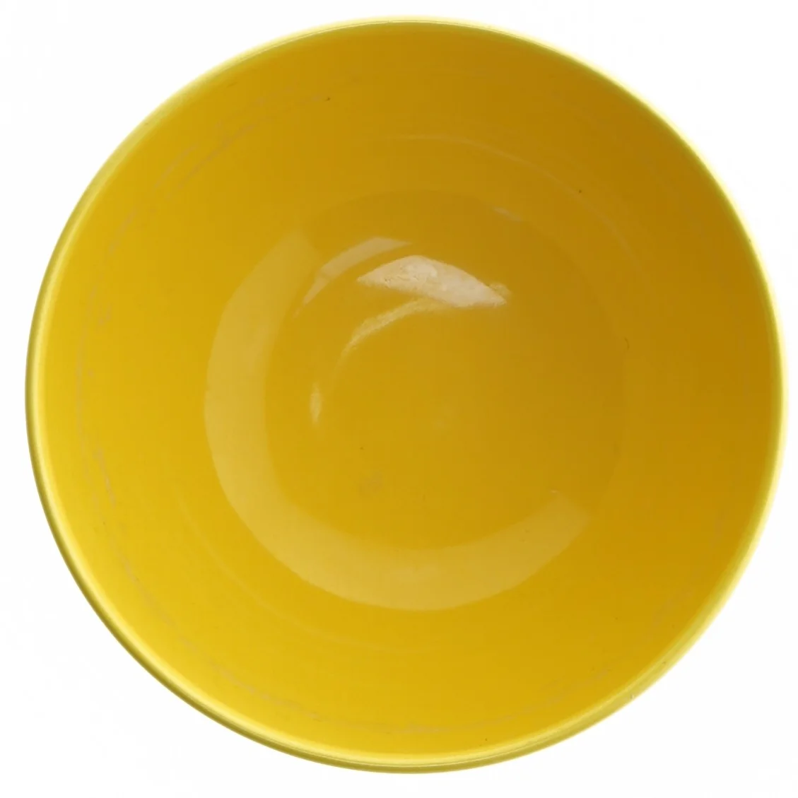 Gul skål (str. Ø 14 cm)