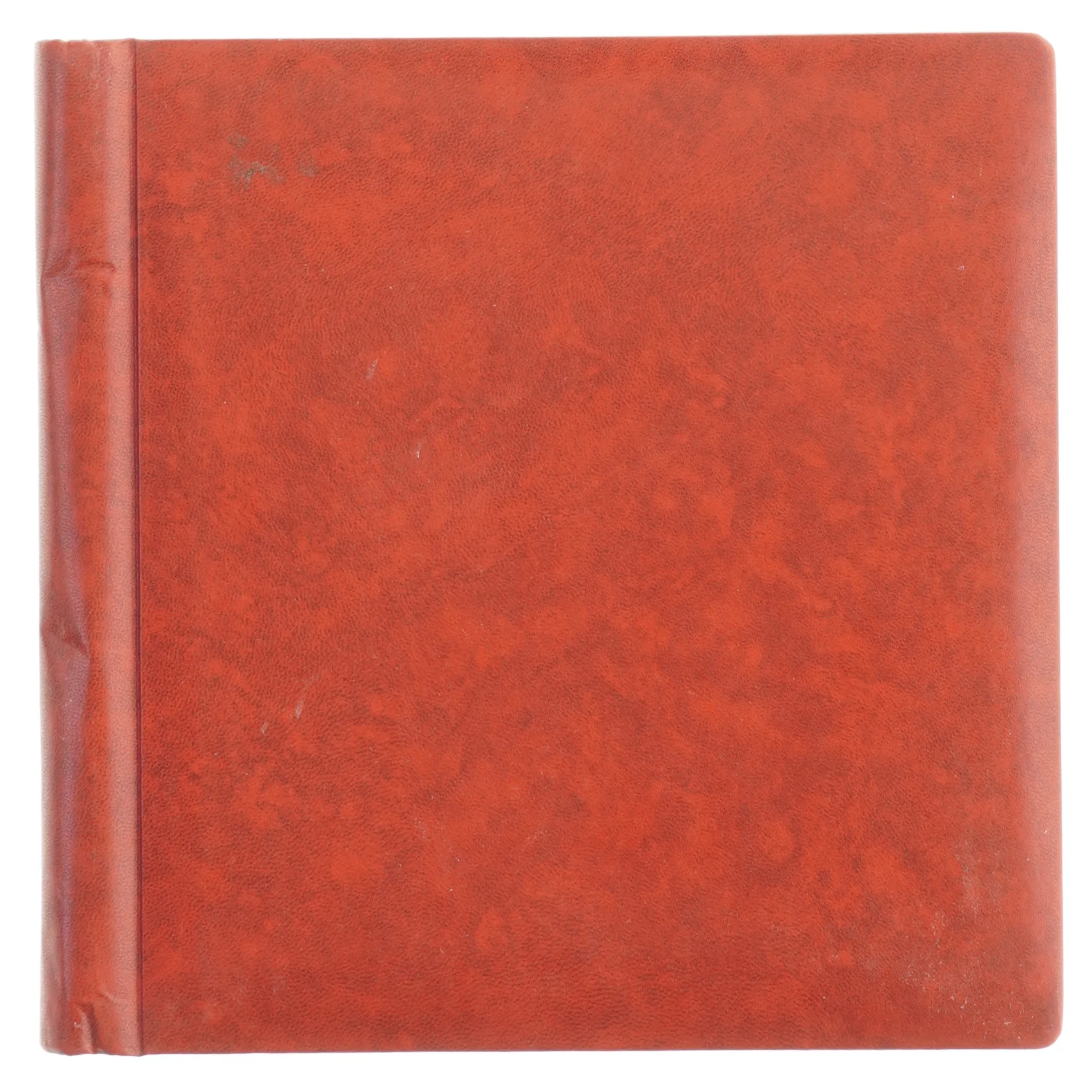 Fotobog i rødt omslag (str. 26 x 25 cm)