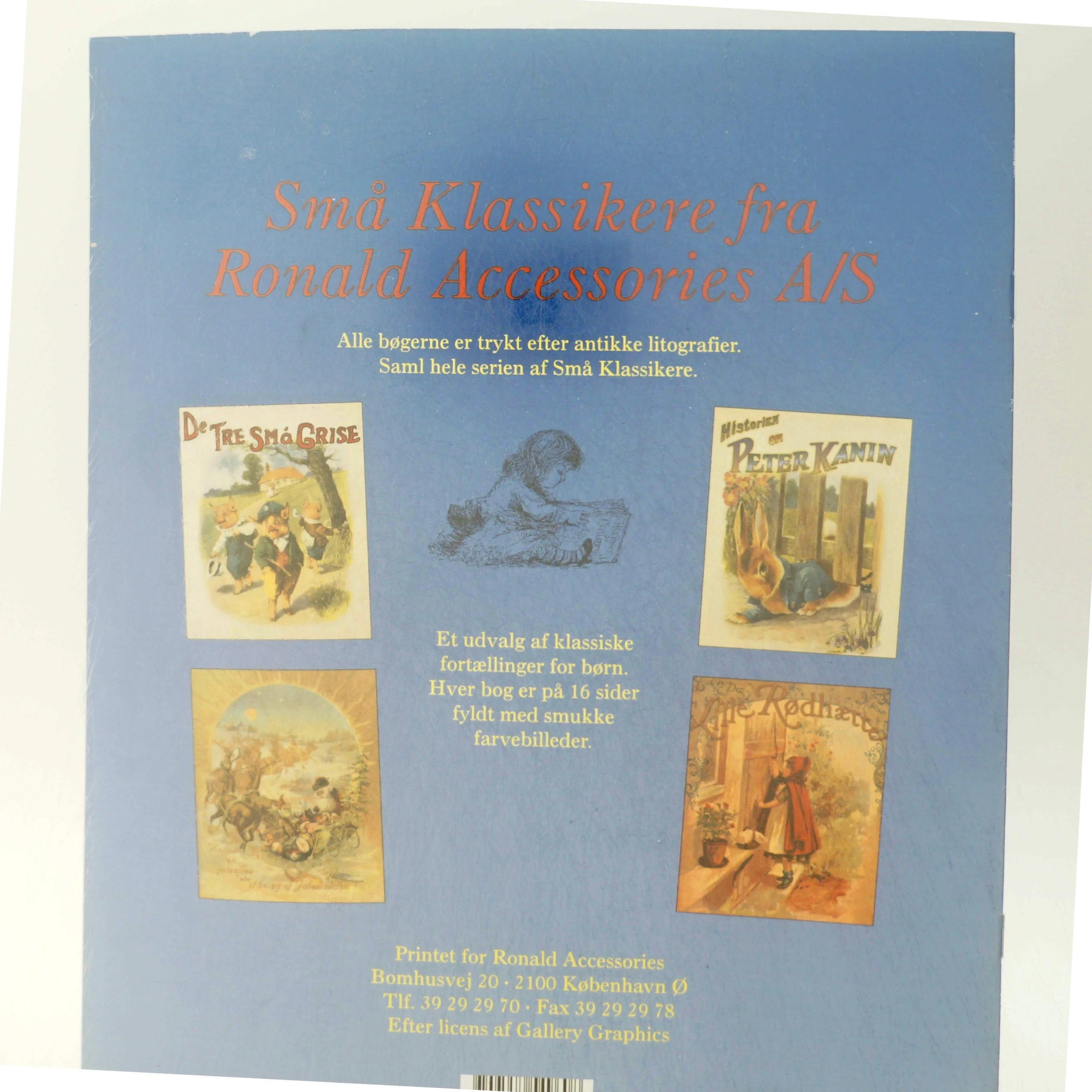 Samling af 'Små Klassikere' Bøger