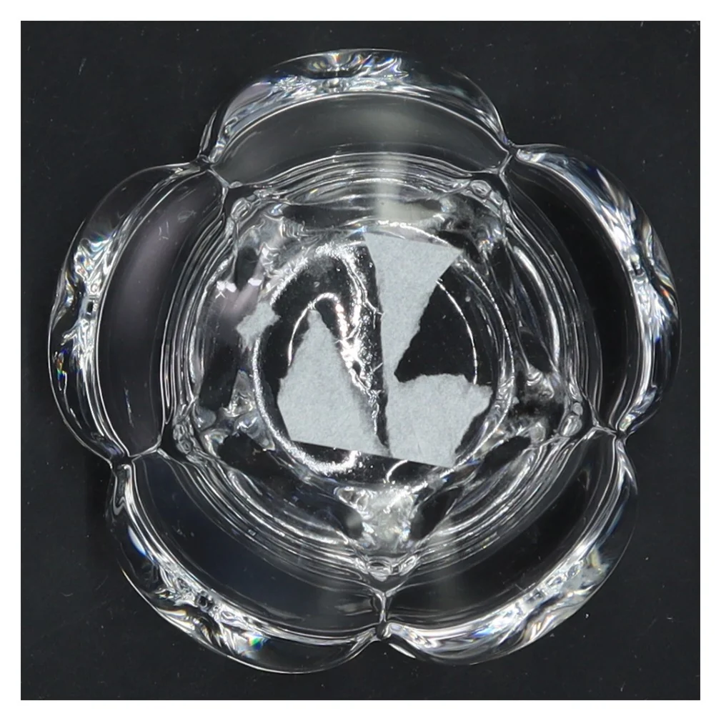 Holmegård fyrfadsstage (str. 9x7 cm)