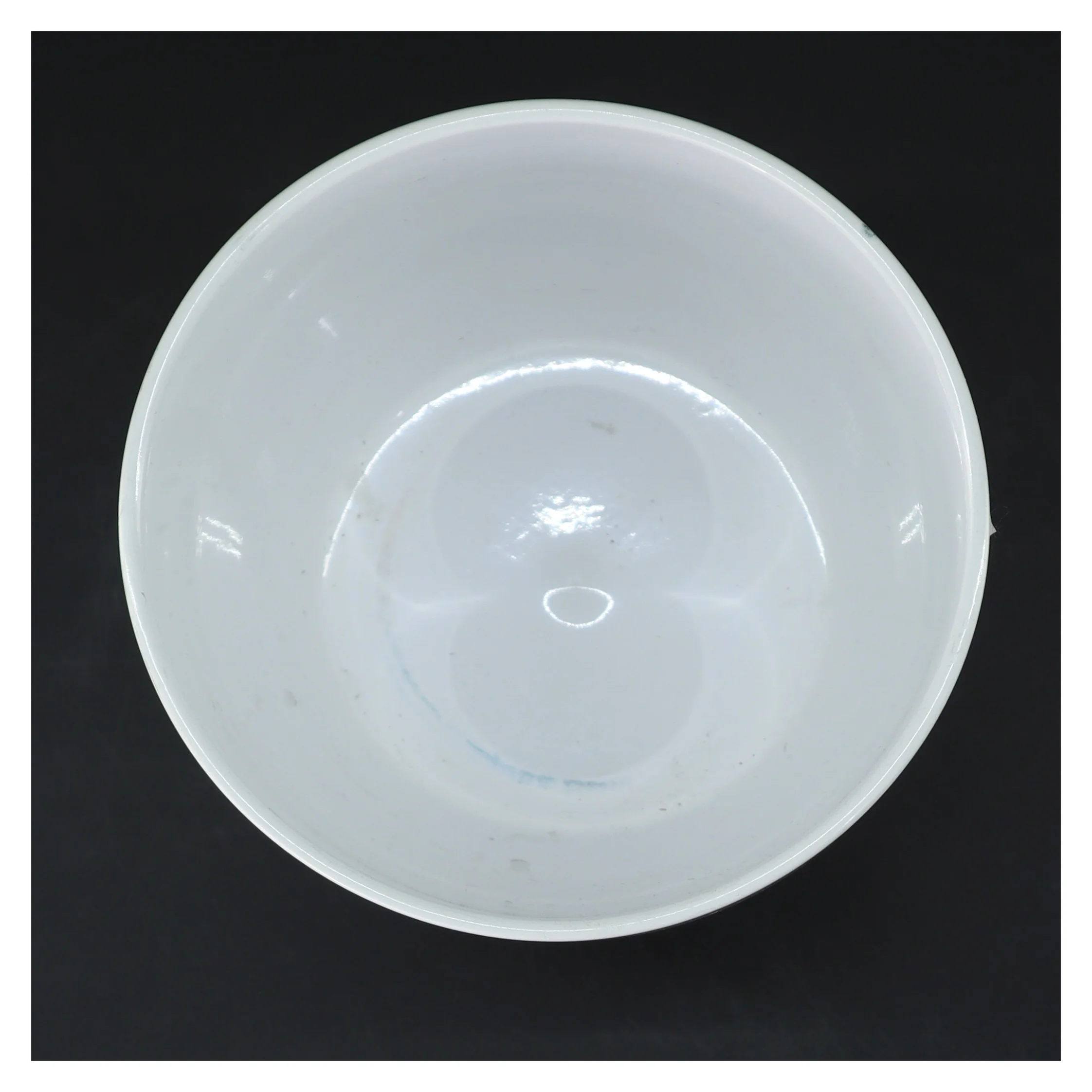 Hvid keramisk vase 16 cm (str. Ø 16 cm længde 16 cm)