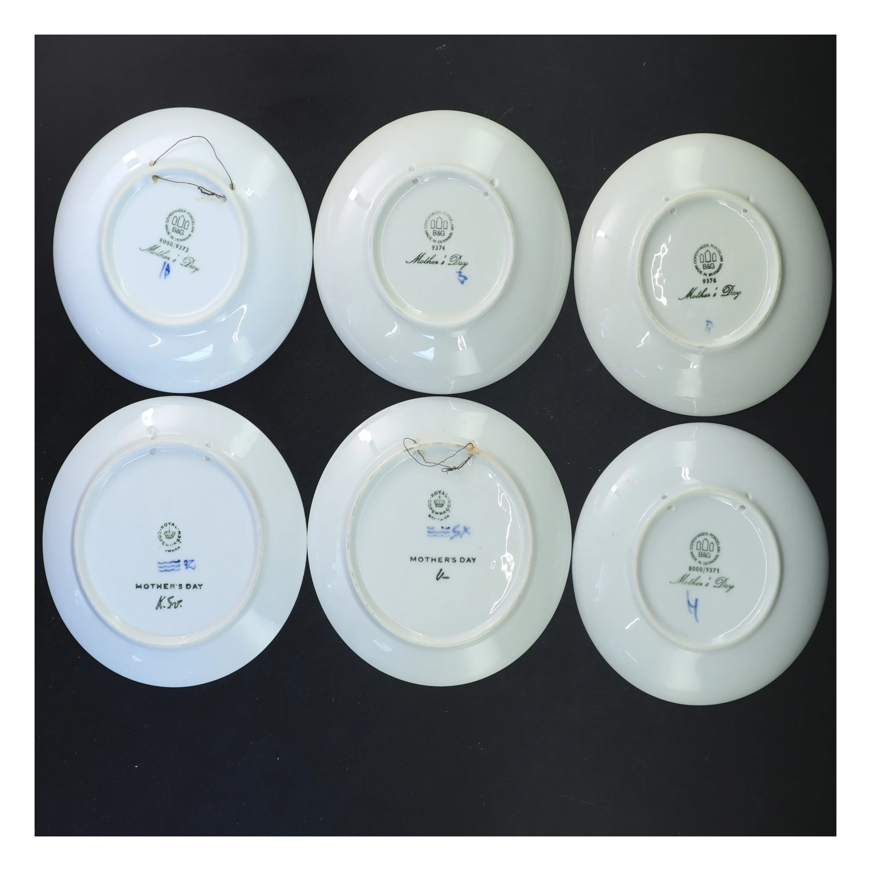 Mors Dags platter fra Bing & Grøndahl (Ø 15 cm)