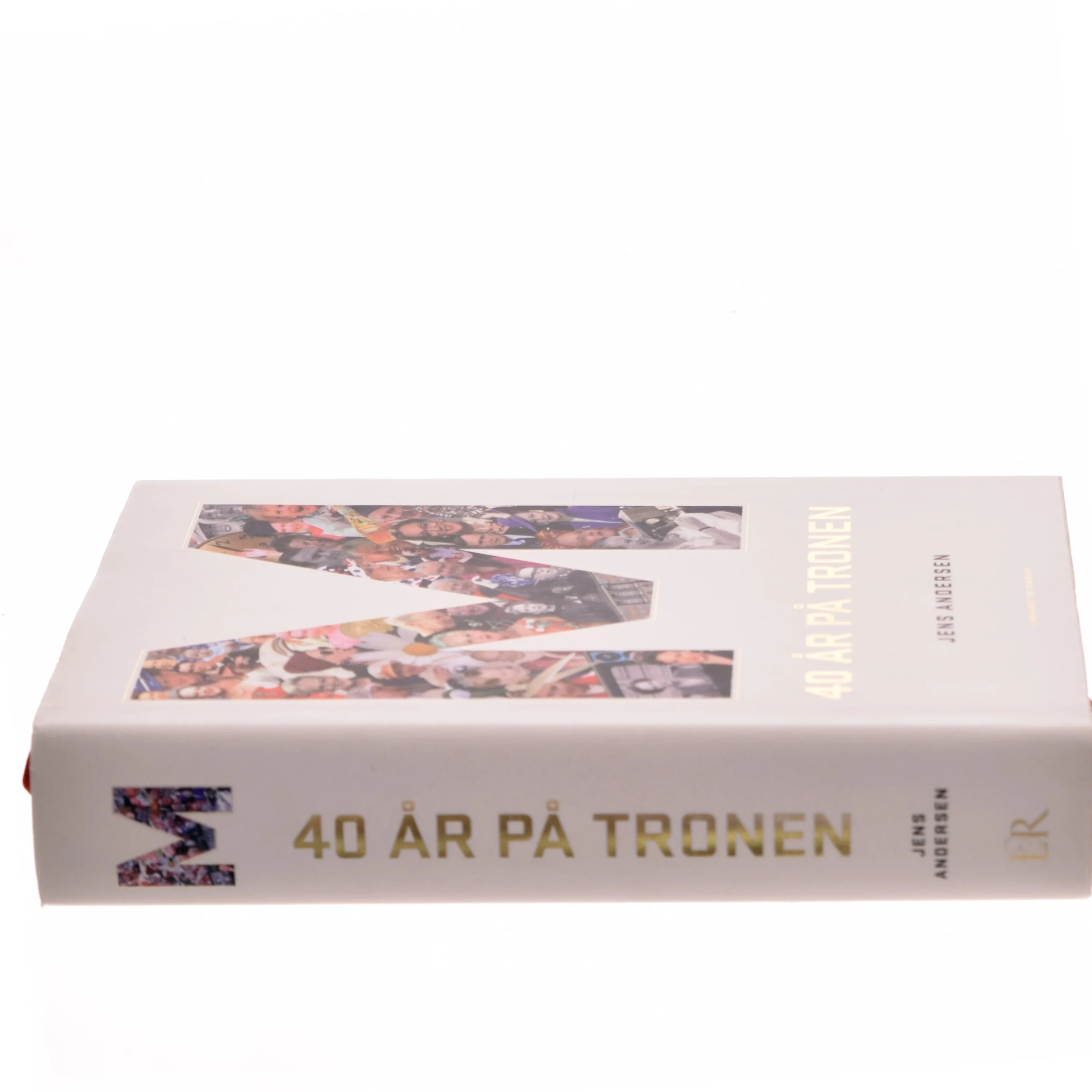 M - 40 år på tronen af Jens Andersen (f. 1955) (Bog)