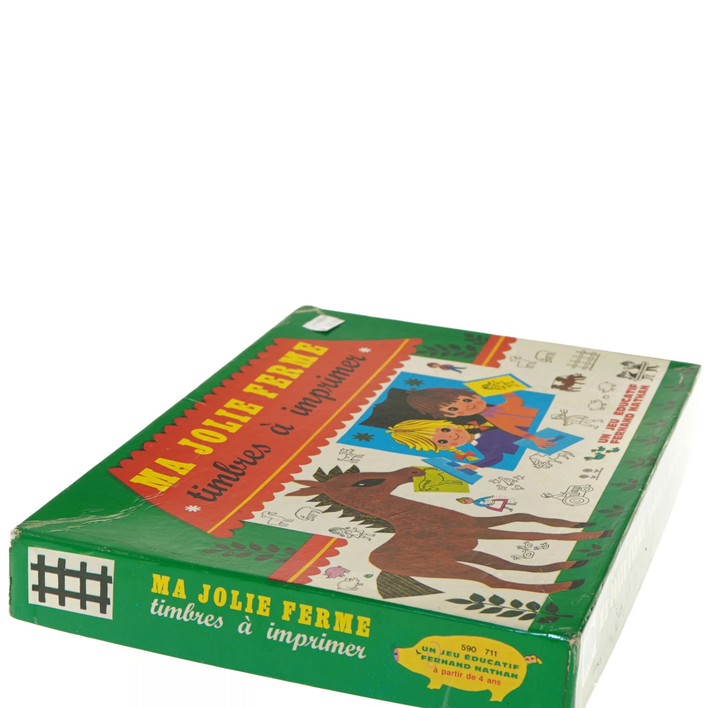 Ma Jolie Ferme stempelsæt fra Fernand Nathan (str. 35x24 cm)