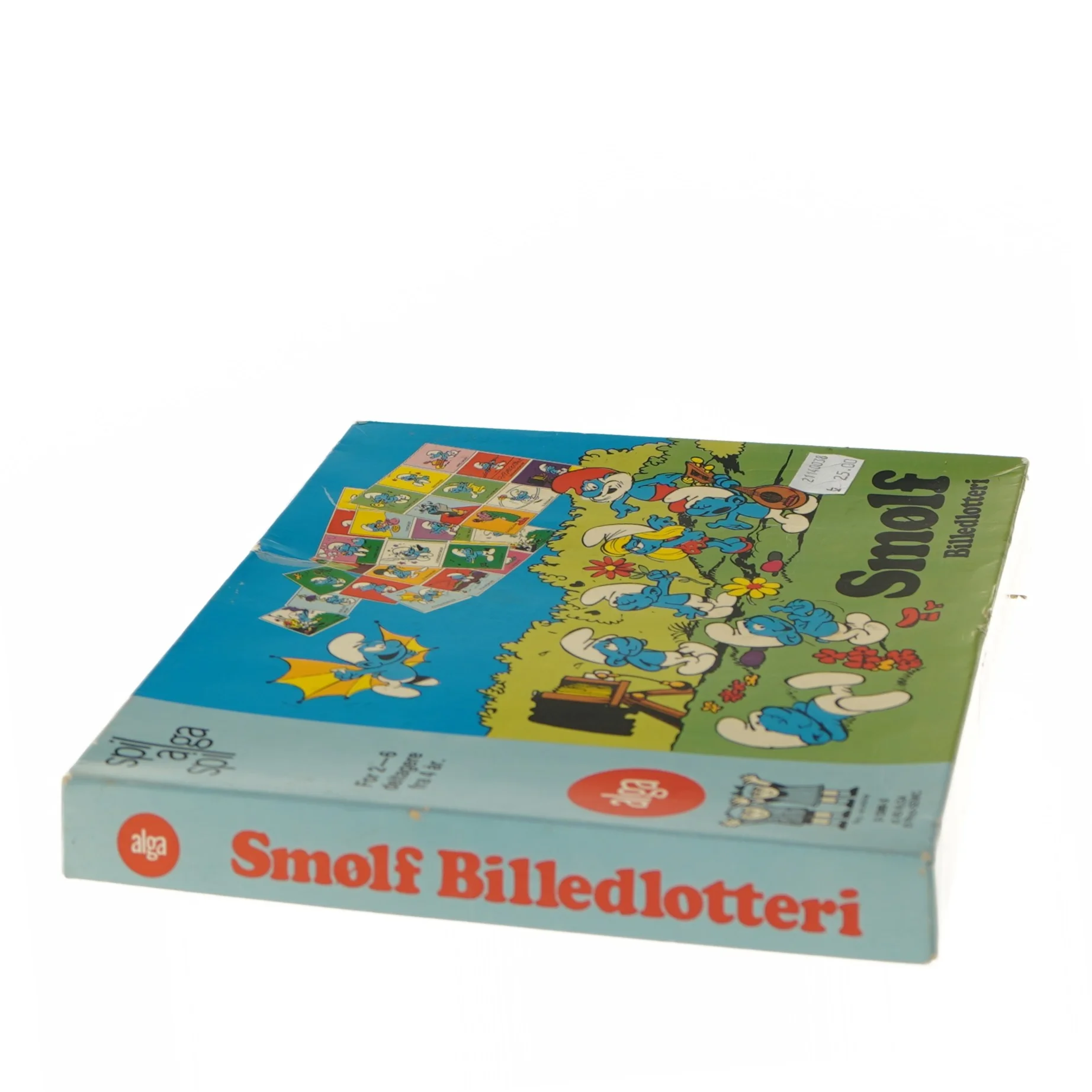 Smølf Billedlotteri fra Alga (str. 26x20 cm)