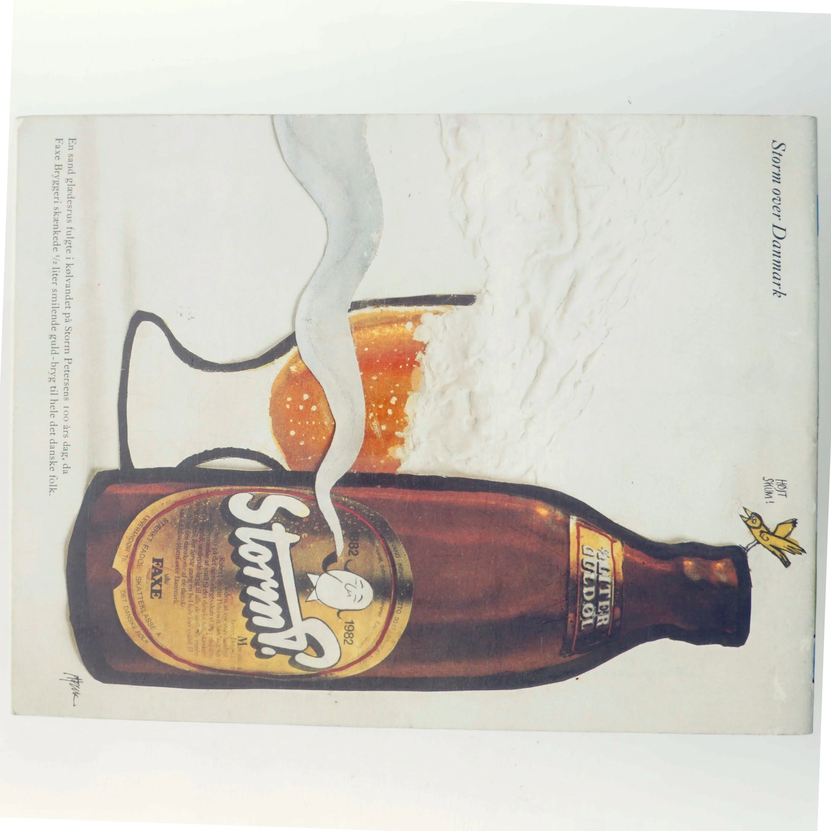 Blæksprutten 1982 af Kurt Westergaard