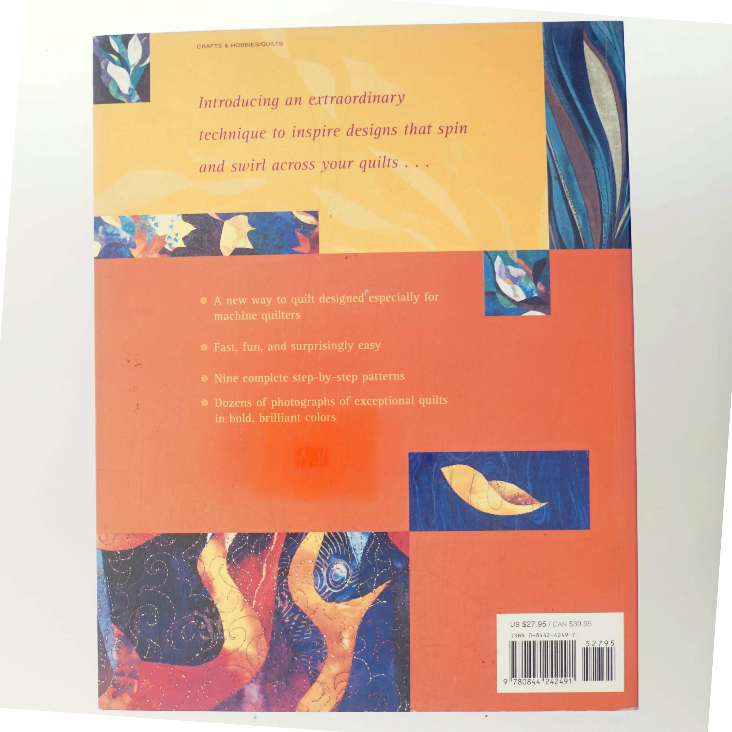 Quilting curves : an innovative technique for machine-piecing curves with incredible ease af Vikki Pignatelli (Bog)