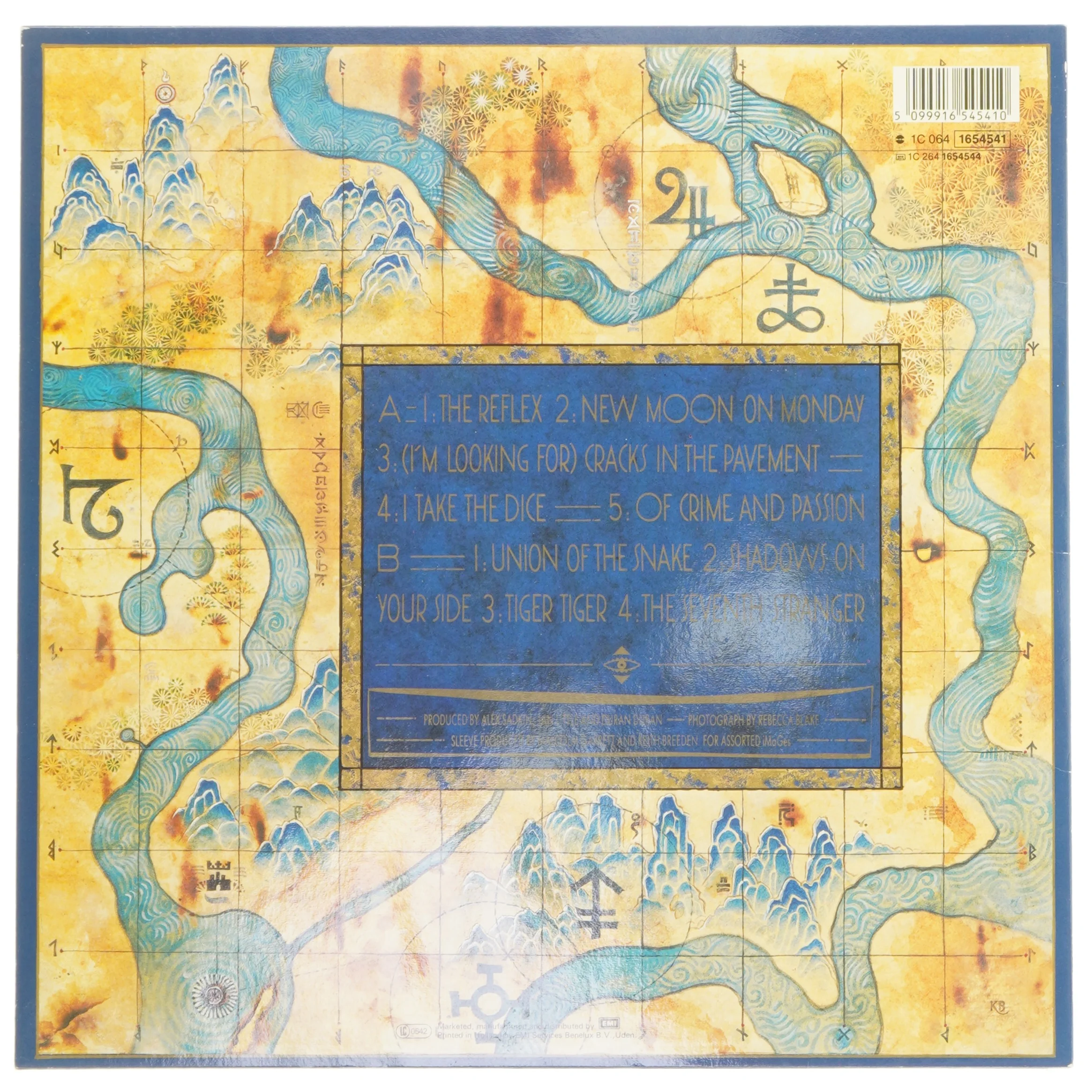 Duran Duran - Seven and the Ragged Tiger LP fra Duran Duran