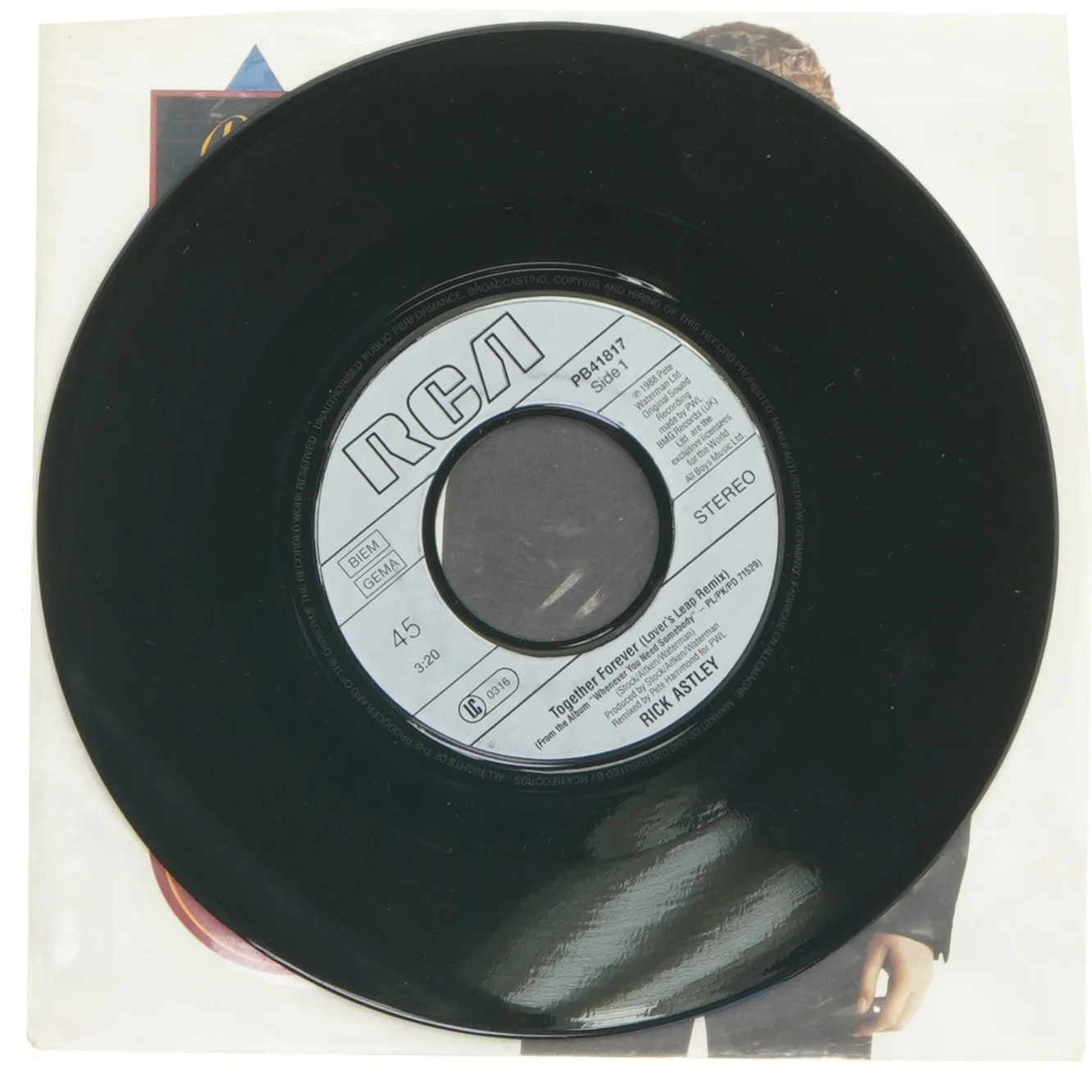 Rick Astley - Together Forever Vinyl fra RCA